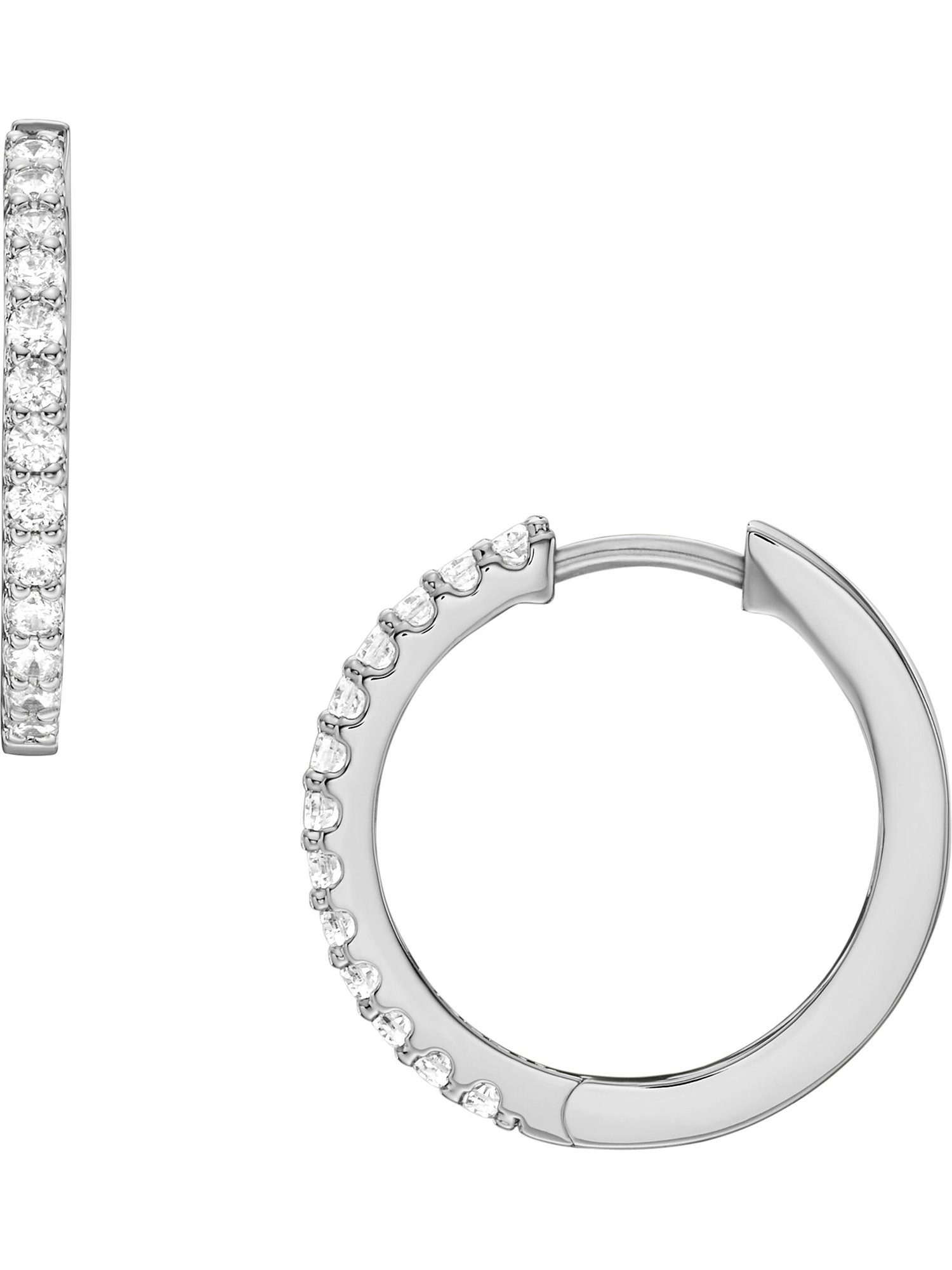 Fossil Paar Creolen Fossil Damen-Creolen...