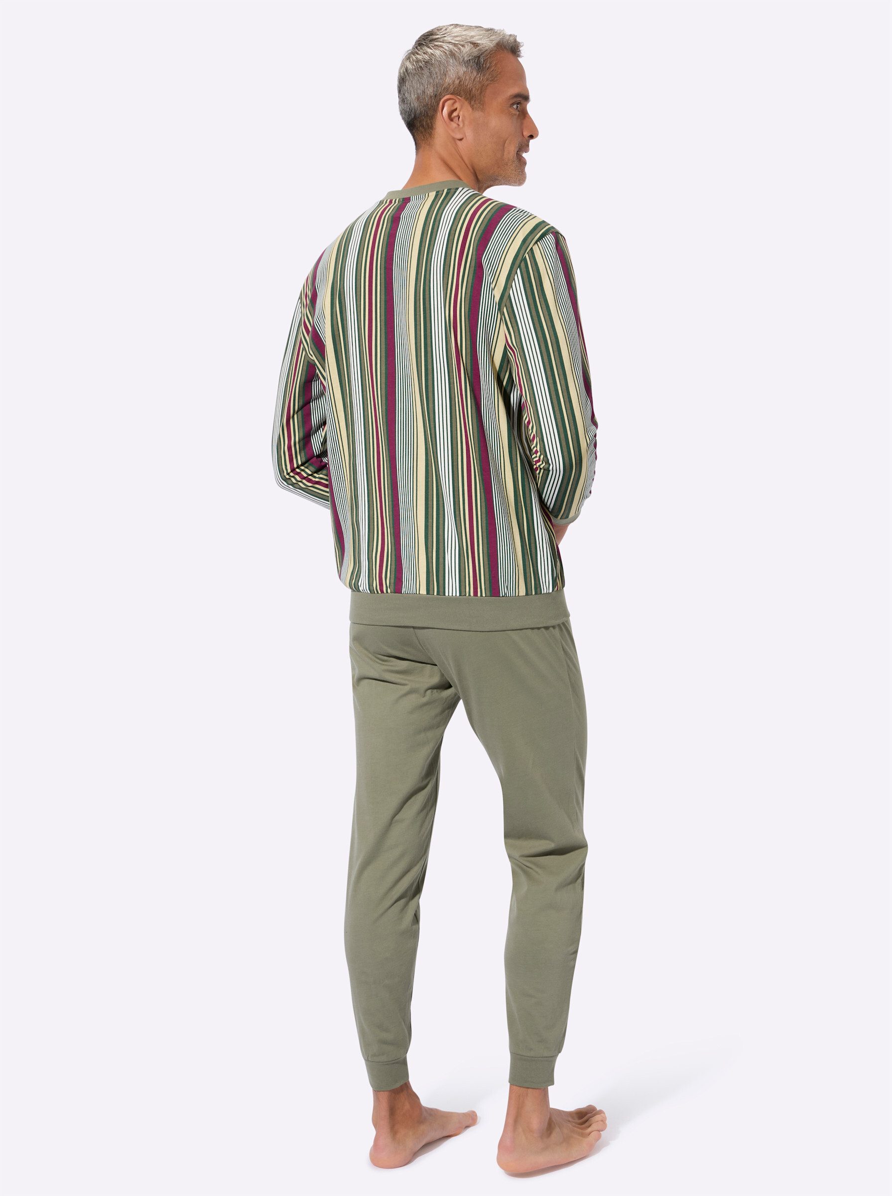 Sieh an! Schlafanzug Schlafanzug Langarm