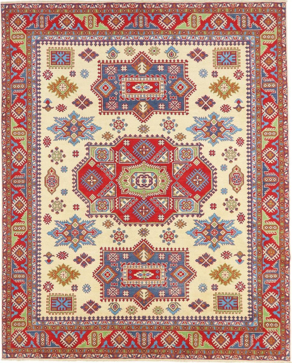 Orientteppich Kazak 247x309 Handgeknüpfter Orientteppich, Nain Trading, rechteckig, Höhe: 5 mm