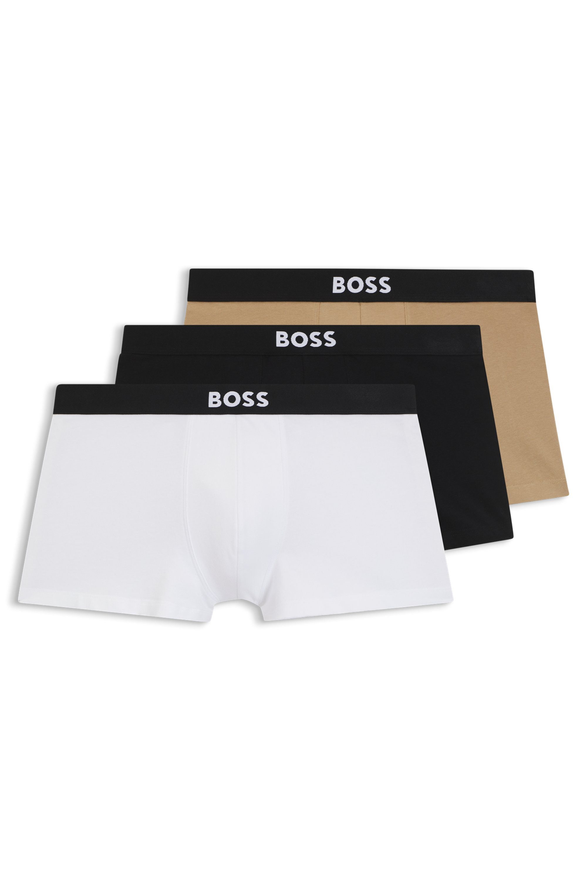 BOSS Trunk 3P Trunk BOSS ONE mit unifarbenen Bund