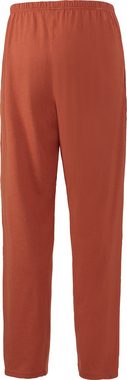 Franco Bettoni Pyjama (Spar-Set, Pyjama-Set: Langarm-Shirt und Hose) aus reinster Baumwolle