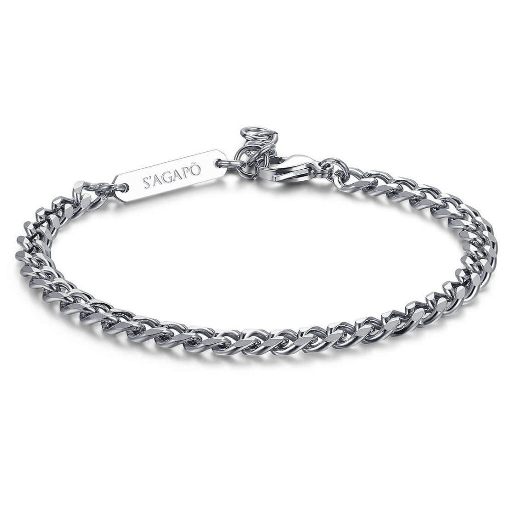 s'agapo Armband Modern steel bracelet Ripple SRP19