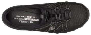 Skechers BIKERS LITE-RELIVE Slip-On Sneaker Slipper, Sommerschuh, Freizeitschuh mit BioDri-Ausstattung