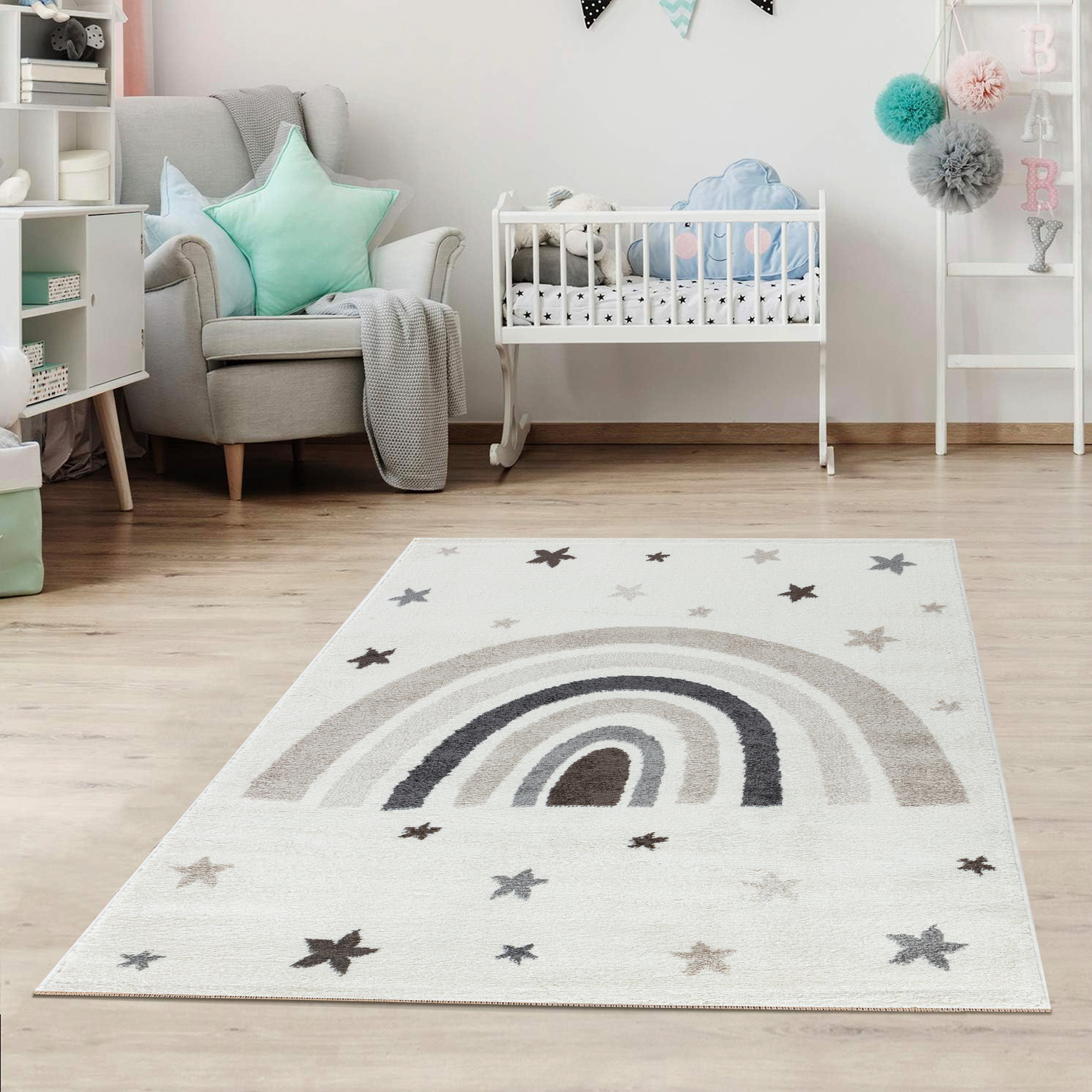 Jimri Kinderteppich DOT´S Teppiche für Kinderzimmer, günstig online kaufen