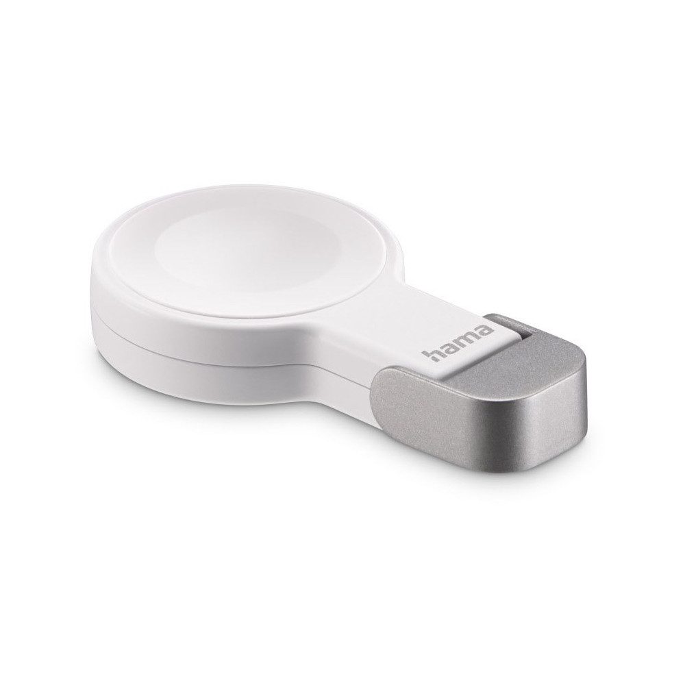 Hama Hama kabelloses Ladegerät für Apple Watch Wireless Charger (Kaffeebecher, Klassisches Set, Klassisches Design)