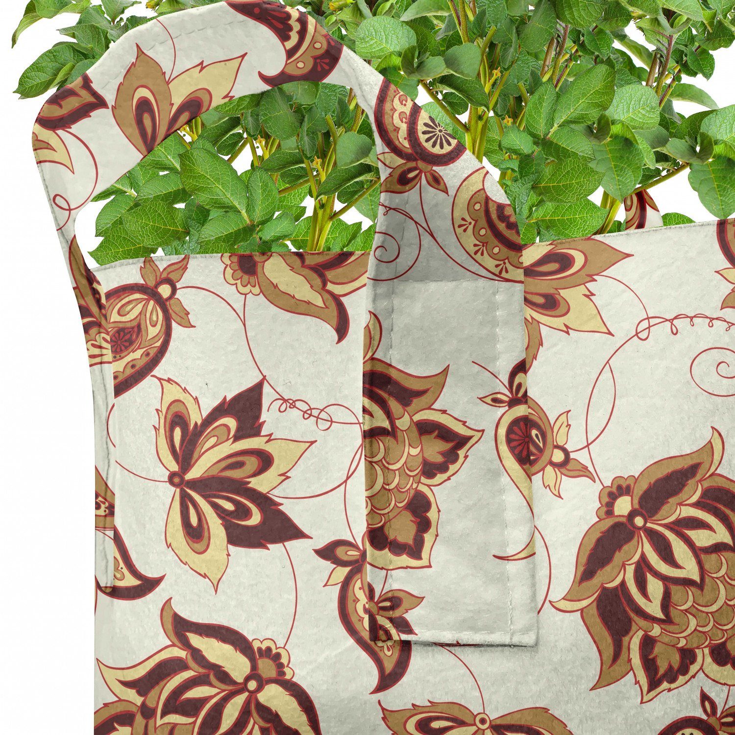 Griffen Paisley hochleistungsfähig Stofftöpfe Pflanzen, mit Pflanzkübel für Abakuhaus Motiv