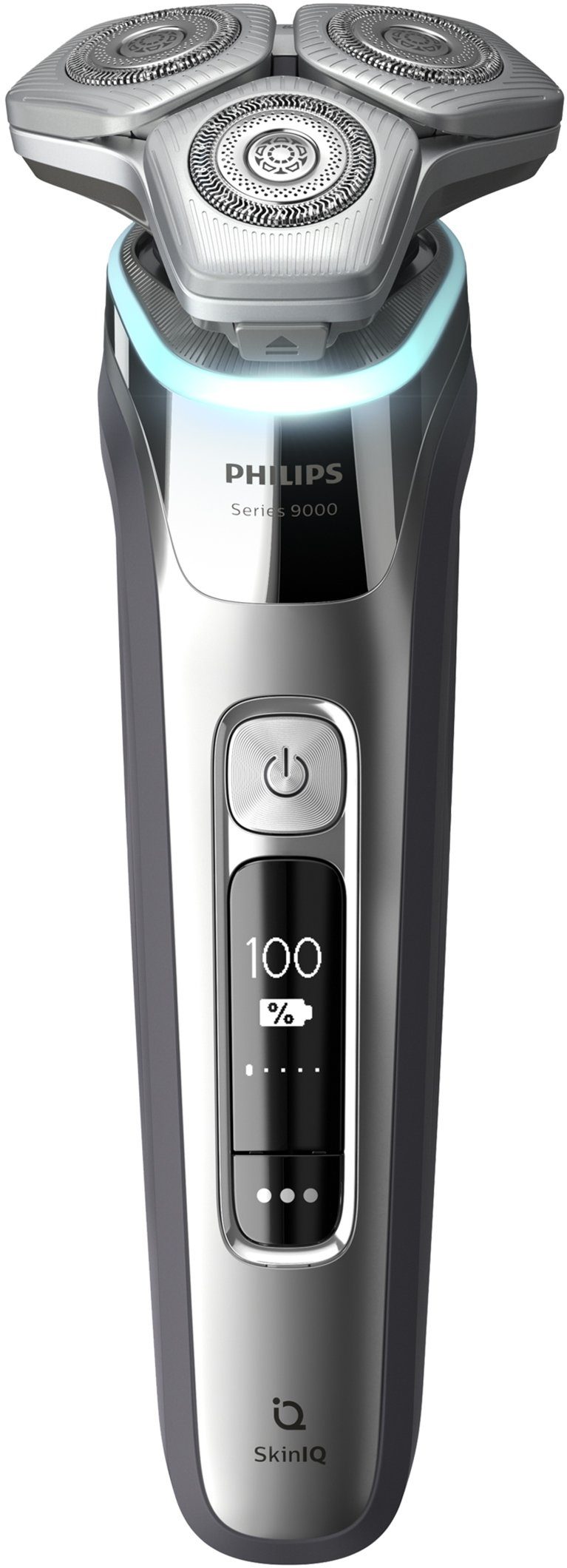 Philips Elektrorasierer Shaver series 9000 Skin mit Ladestation und inkl. Technologie, IQ Etui S9985/35