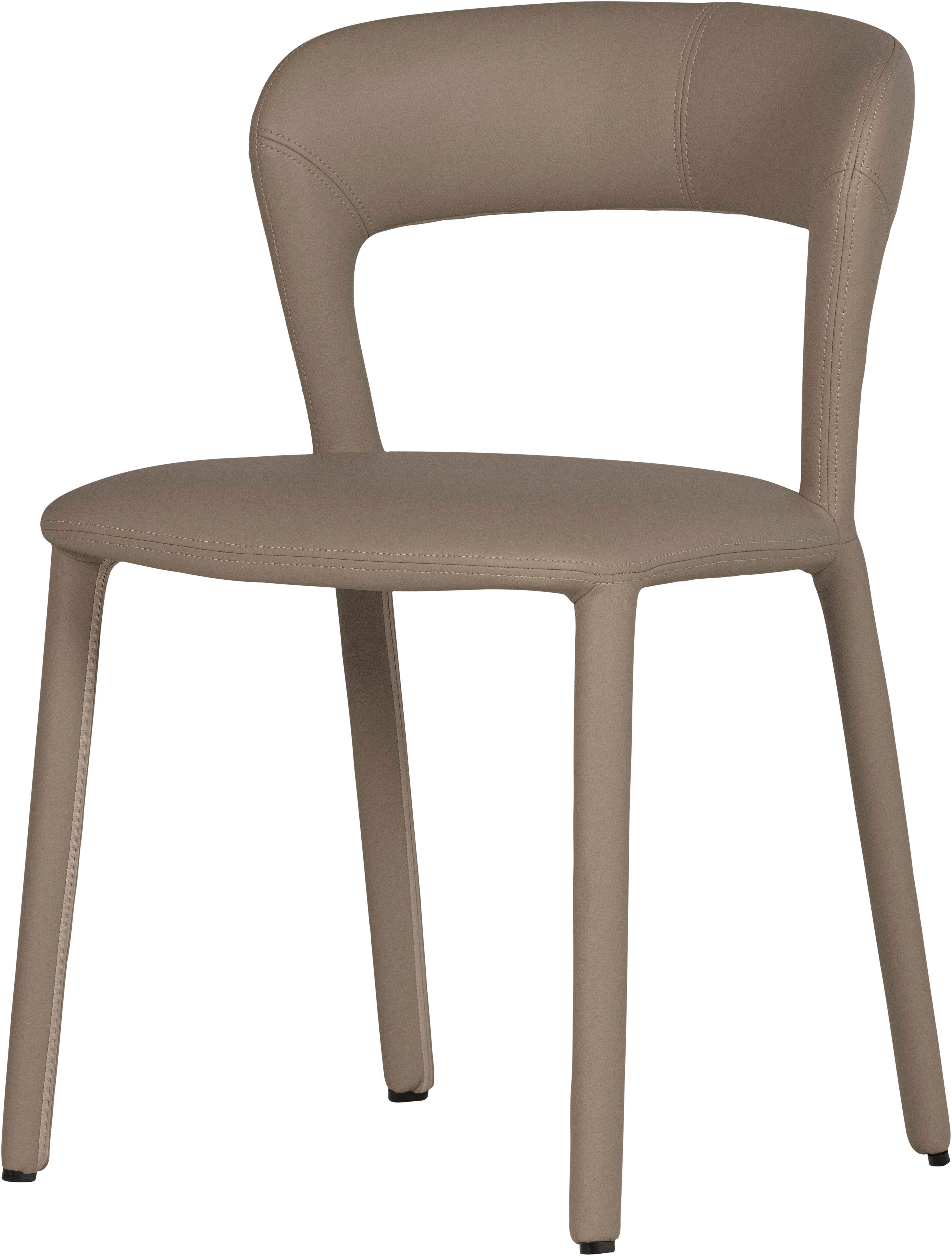 WOOOD Esszimmerstuhl Noble mit Bezug und vollgepolstertem Gestell B 51 x T 56 x H 76 cm (Set, 2 St), (Set, 2 St)Kunstleder Sehr hohe Verschleißfestigkeit, Tragkraft 120 kg