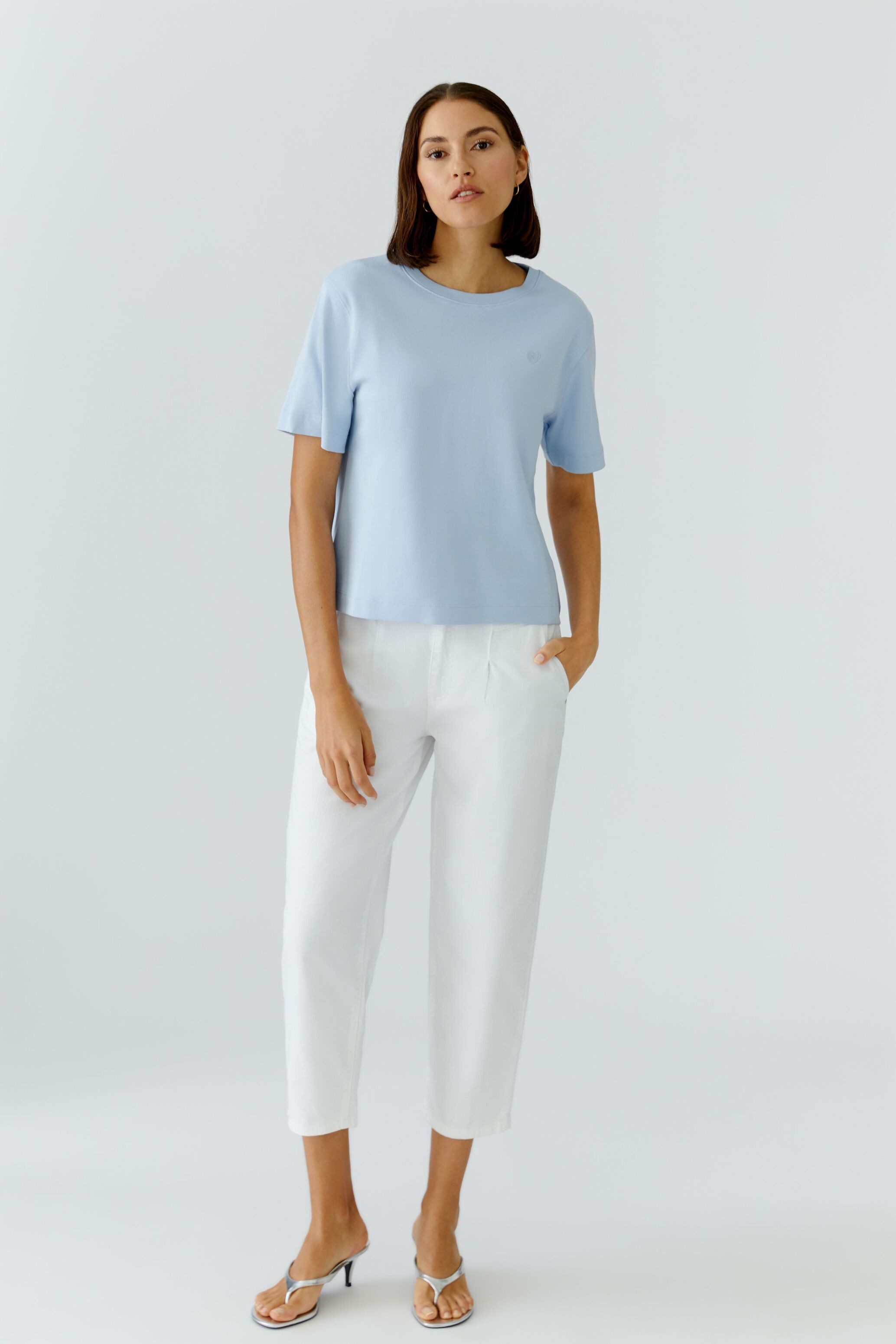 Oui T-Shirt SVEHA reine Baumwolle