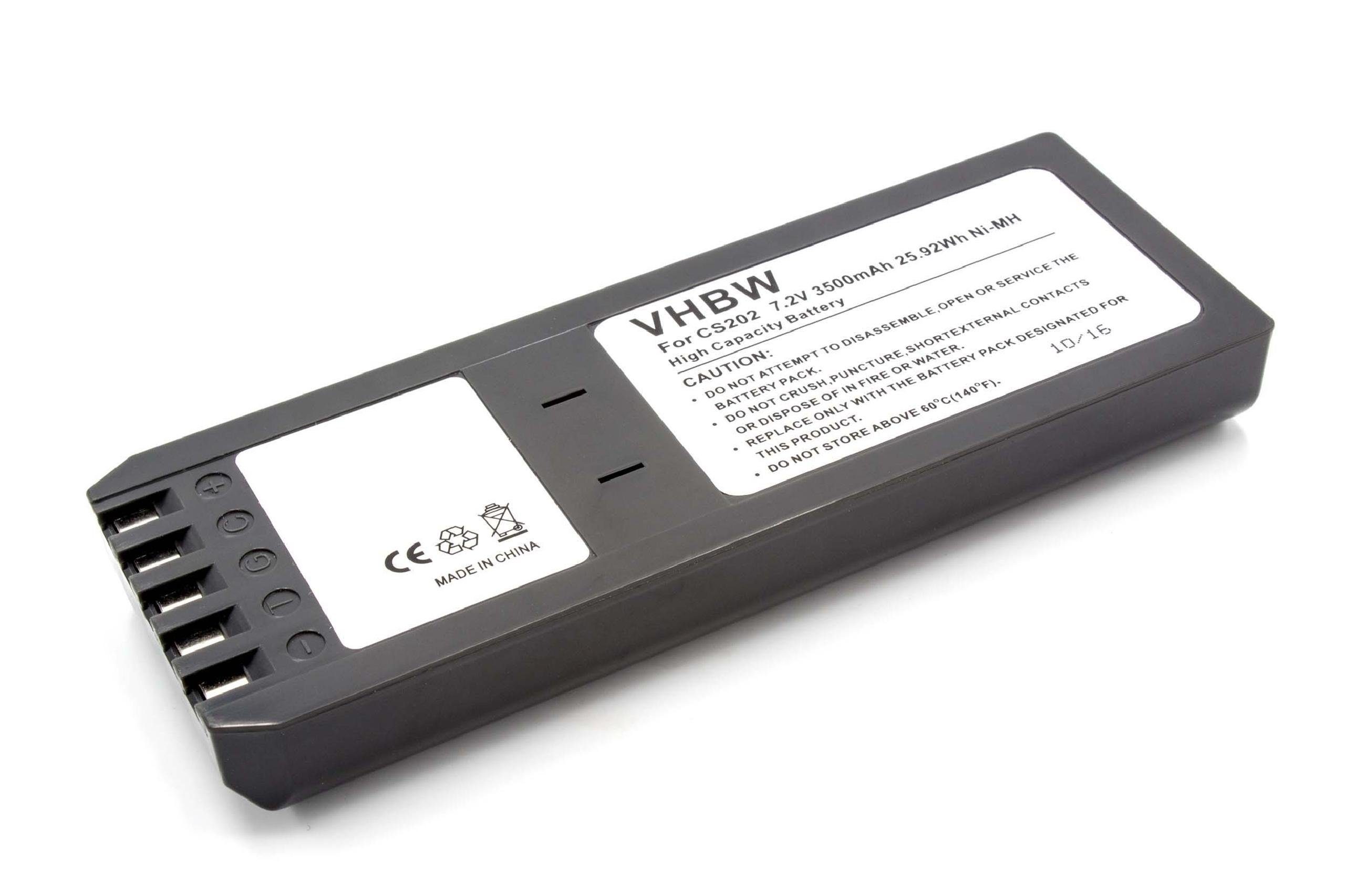 vhbw Ersatz für Fluke BP7235, 668225, 116-066 für Akku NiMH 3500 mAh (7,2 V)