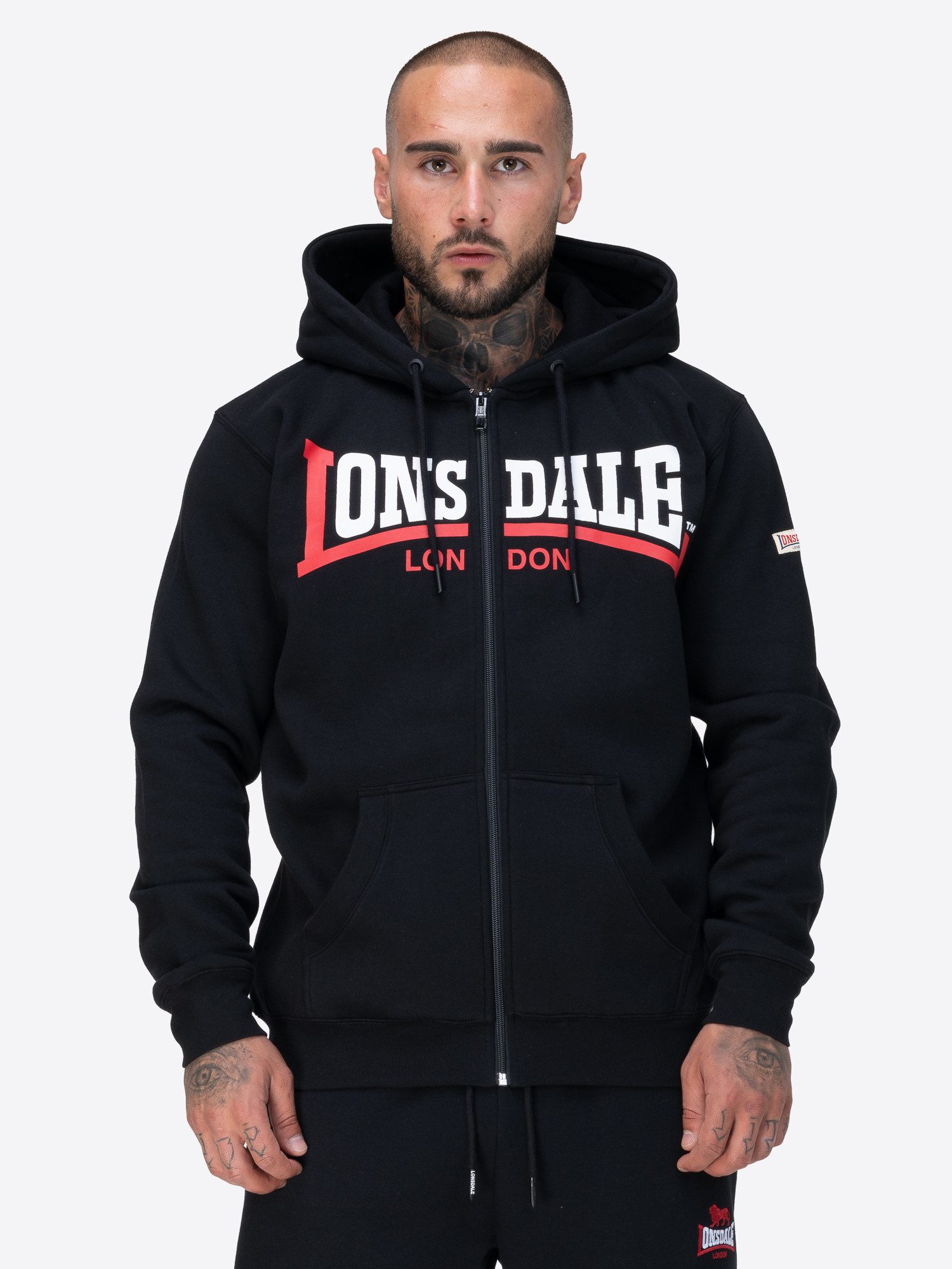 Lonsdale Kapuzensweatjacke GARRIGILL (1-tlg) günstig online kaufen
