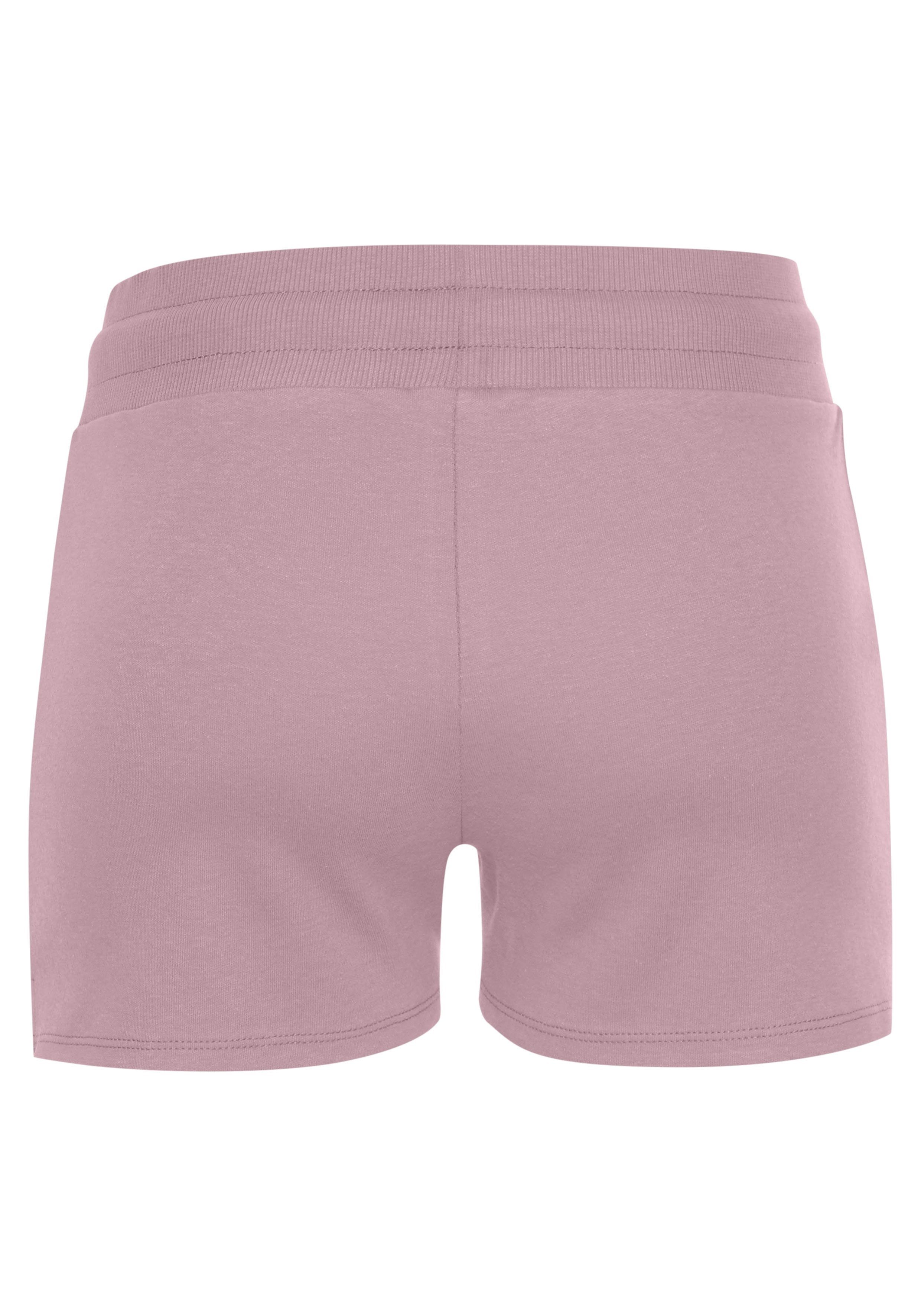 LASCANA ACTIVE Shorts kleinen rosa mit Seitenschlitzen