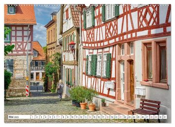 CALVENDO Wandkalender Heppenheim - Malerischer Odenwald (Premium, hochwertiger DIN A2 Wandkalender 2023, Kunstdruck in Hochglanz)