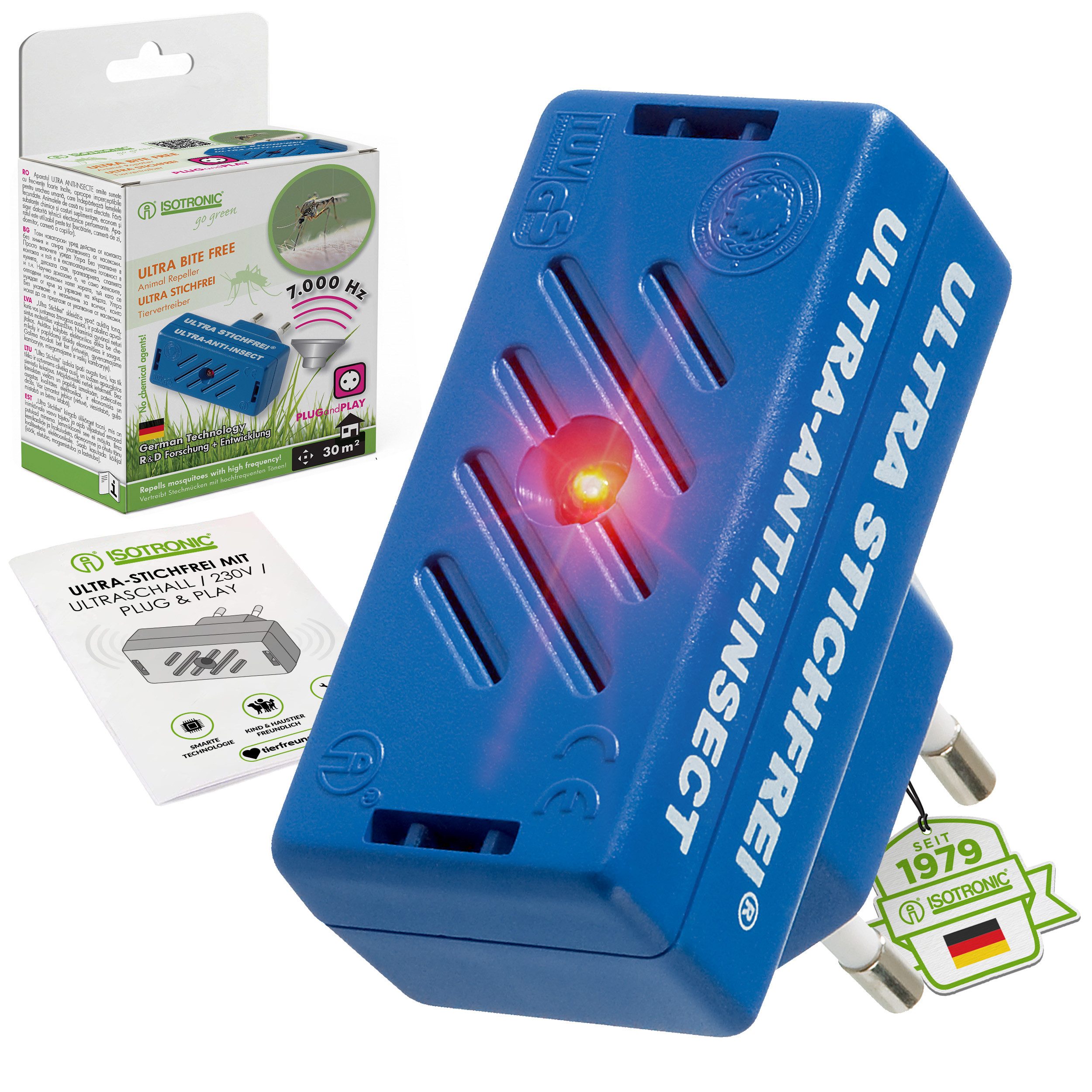 ISOTRONIC Засіб від комахgerät Isotronic Ultra Stichfrei, 1-tlg.