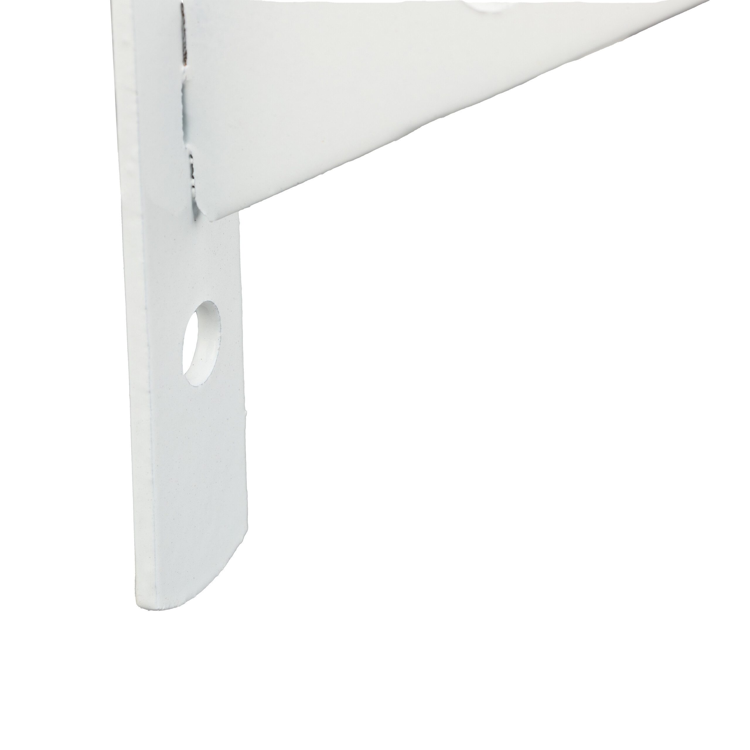 relaxdays Wandregalhalter Regalträger 6er Set, weiß