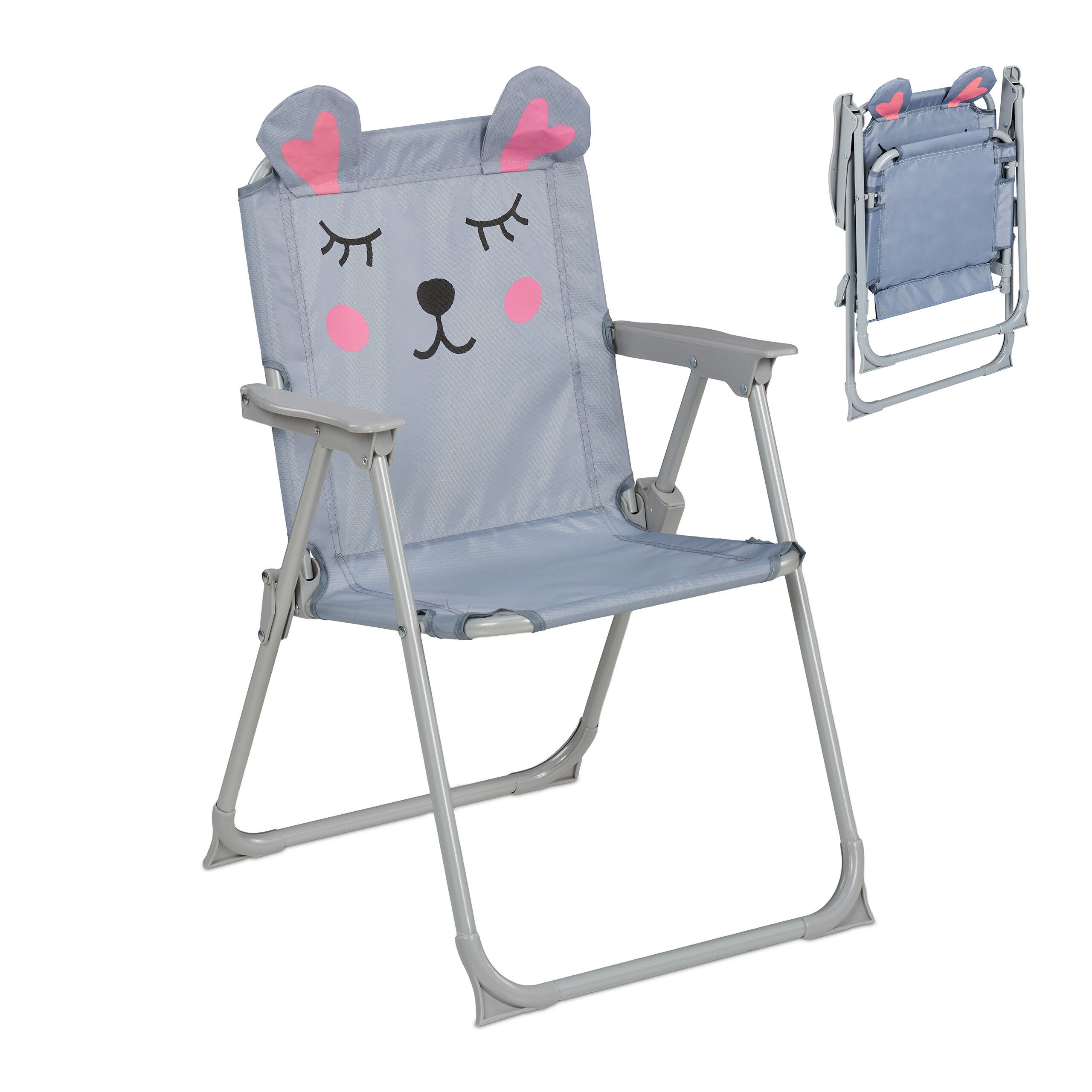 relaxdays Campingstuhl Kinder Klappstuhl mit Motiv günstig online kaufen