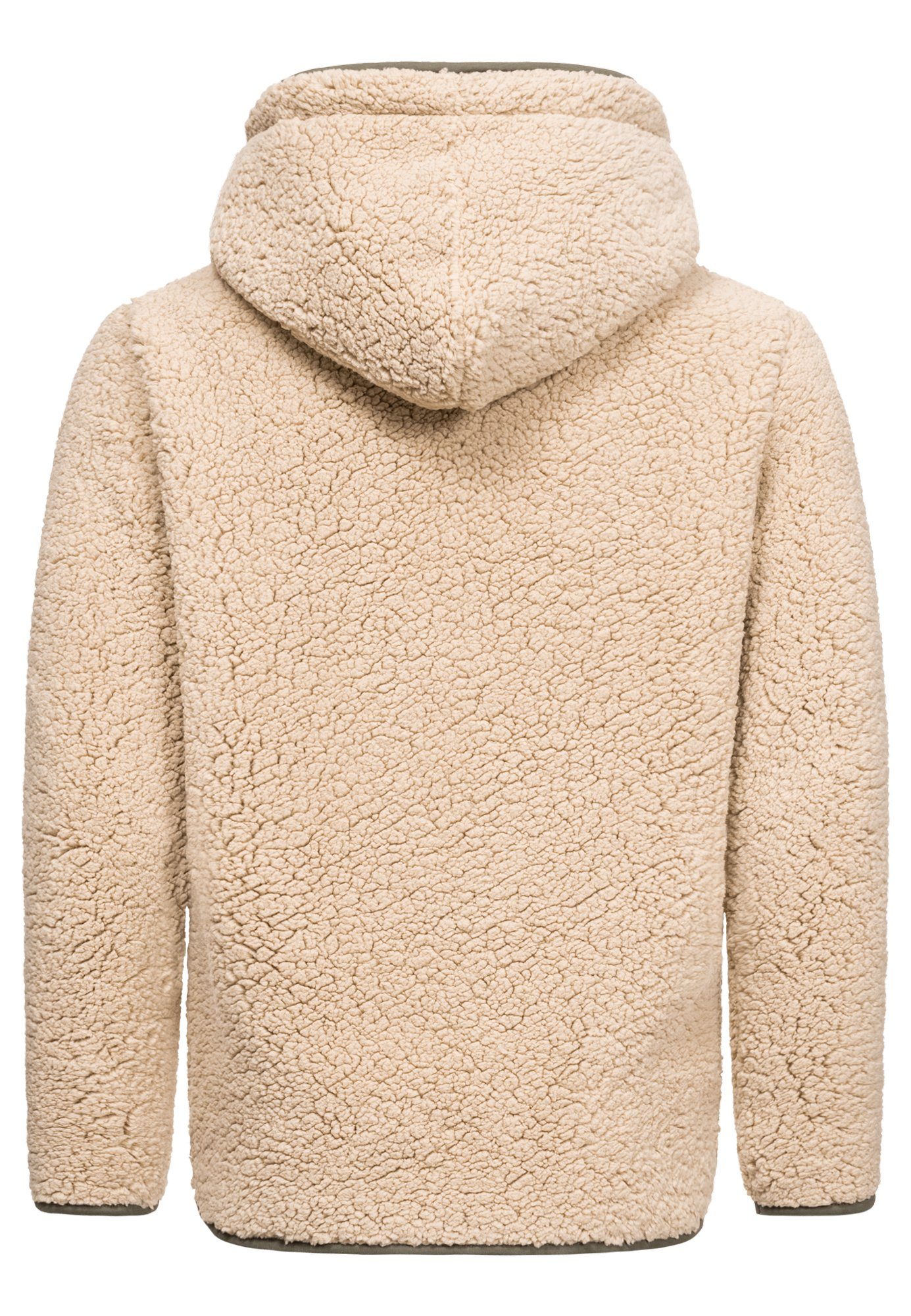 Amaci&Sons Kapuzenpullover SUNNYVALE Kapuzenpullover Teddyfell Herren Teddy günstig online kaufen