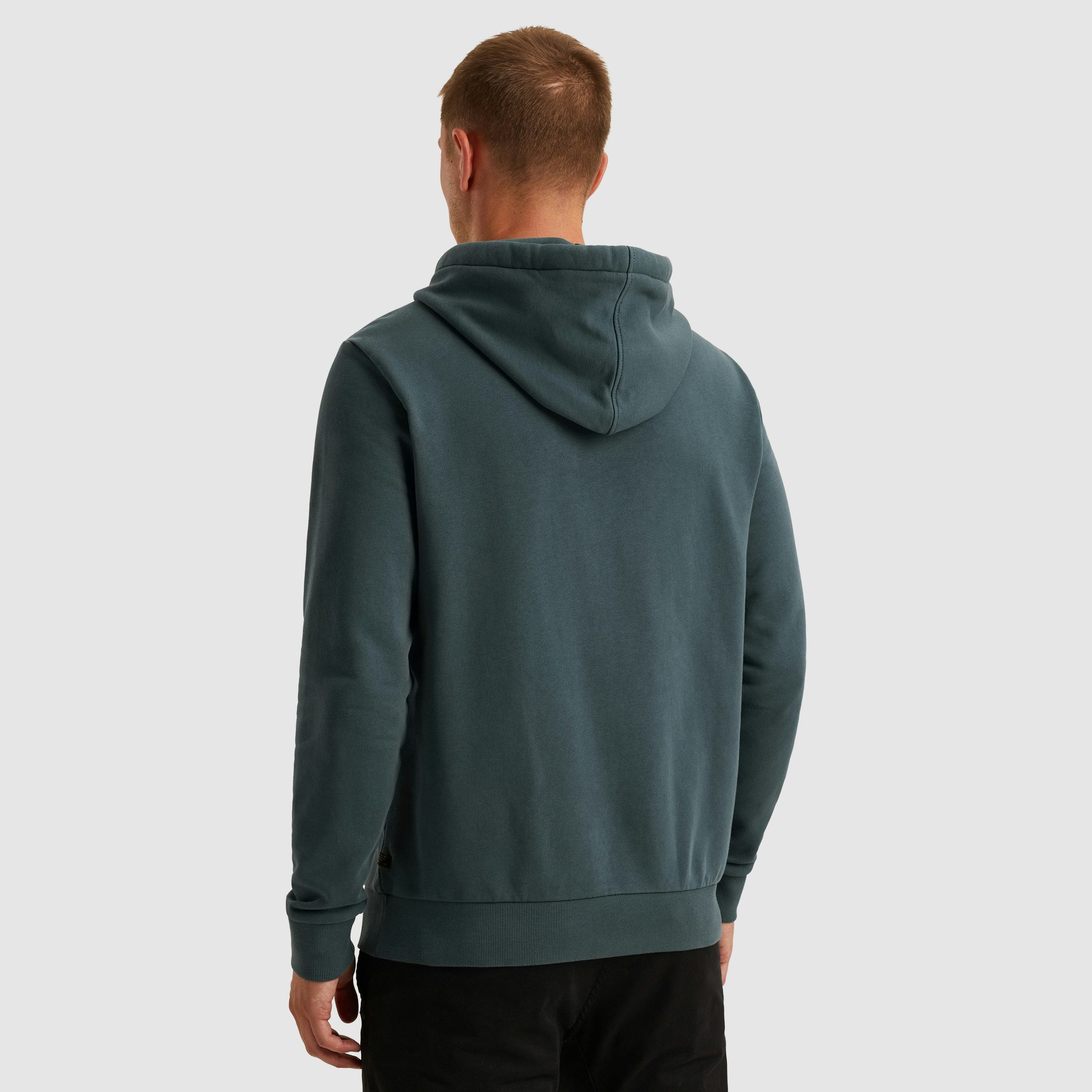 PME LEGEND Kapuzensweatshirt Hooded soft terry with logo mit Logo Print – Bild 3 von 5