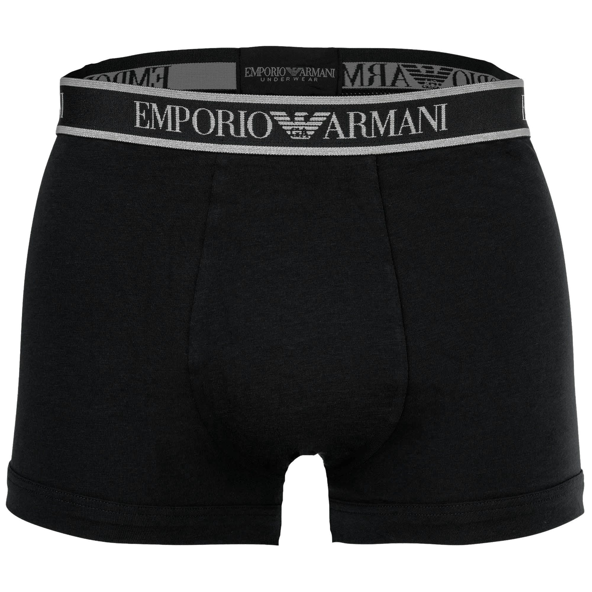 Emporio Armani Boxer Herren Boxershort 3er Pack Baumwolle CORE LOGOBAND (Pa günstig online kaufen