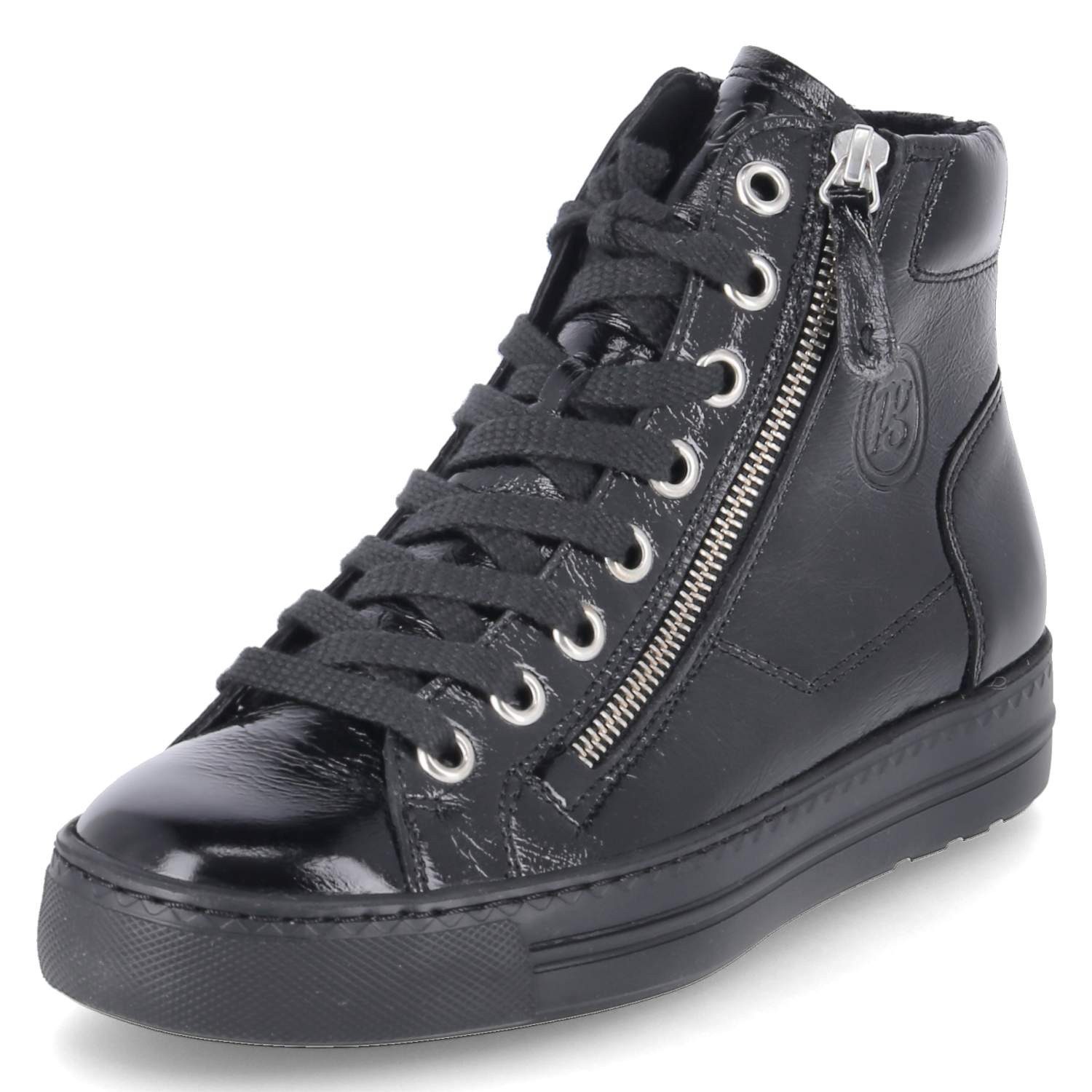 Paul Green Paul Green - female - 4024-34 - Lackleder - schwarz Schnürstiefe günstig online kaufen