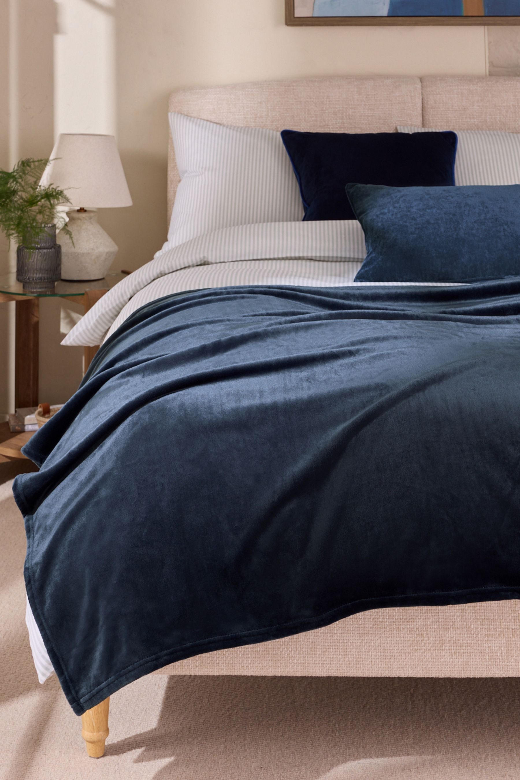 Wohndecke Kuscheldecke aus Fleece