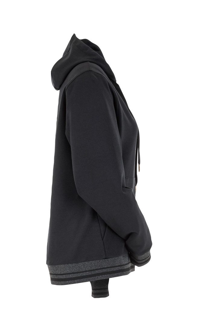 Planam Hoodie PLANAM Choice Damen Hoodie OUTDOOR Kapuze Schwarz