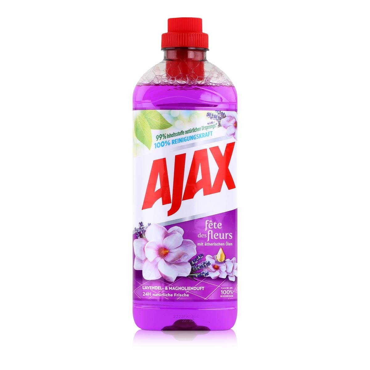 AJAX Ajax Allzweckreiniger Lavendel- & Magnolie 1 Liter - Bodenreiniger (1e Allzweckreiniger
