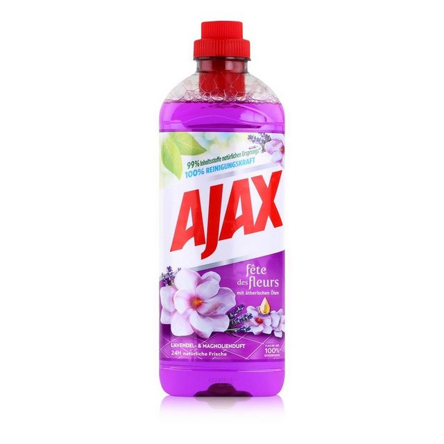 AJAX Ajax Allzweckreiniger Lavendel- & Magnolie 1 Liter – Bodenreiniger (1e Allzweckreiniger