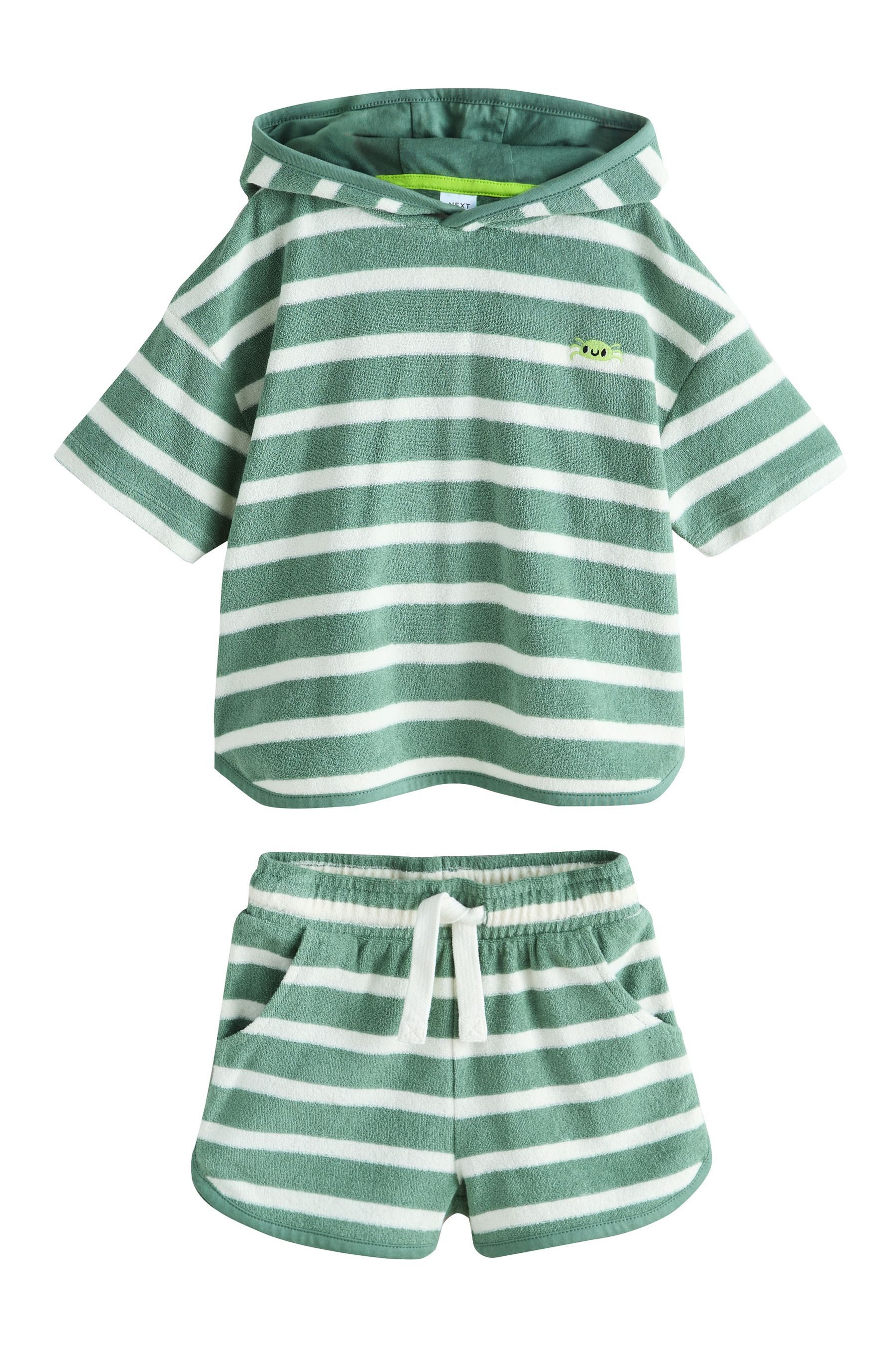 Next Badeponcho Frottee-Set, Baumwolle