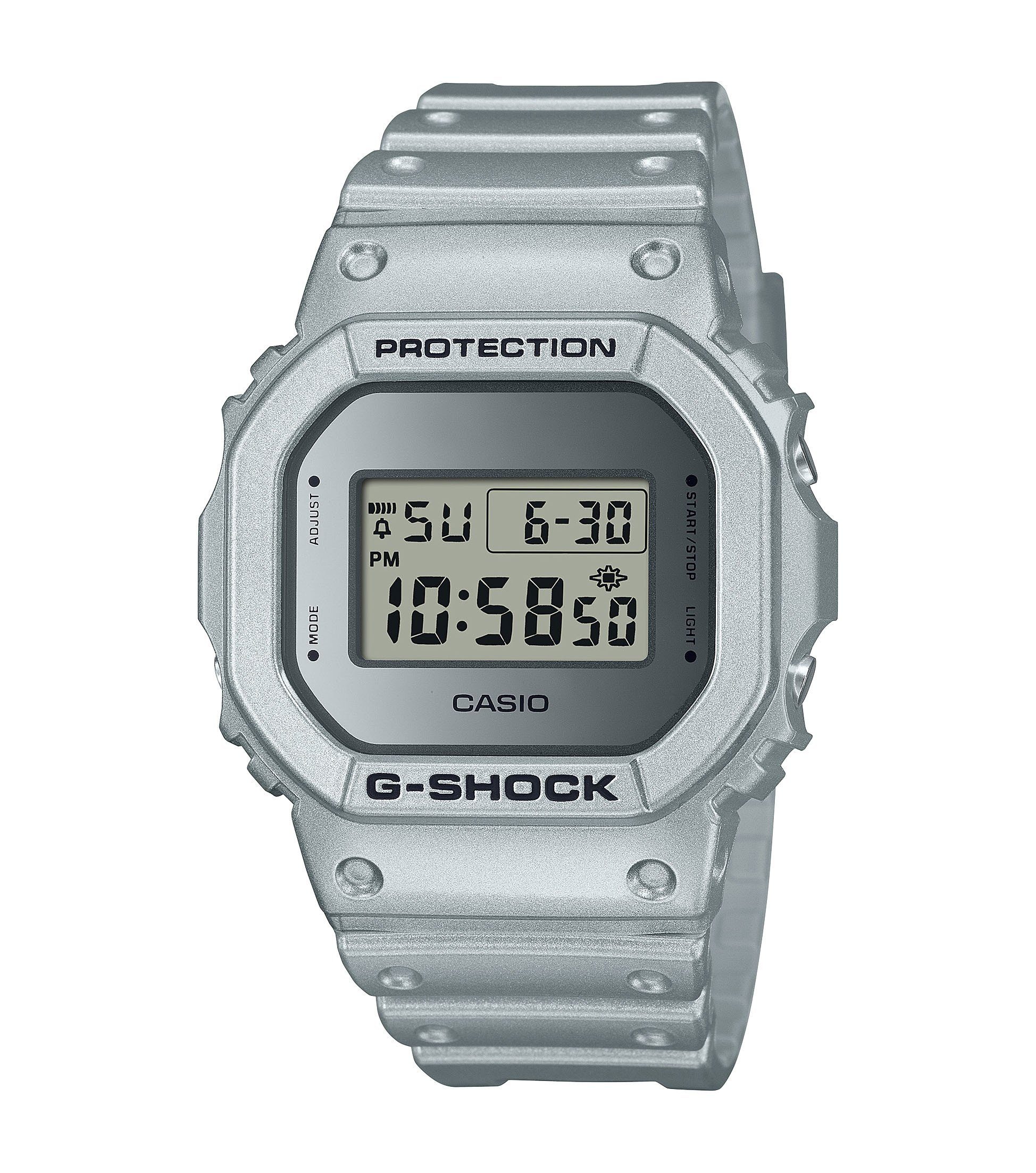 CASIO Digitaluhr Casio G-Shock Herren Uhr DW-5600FF-8ER DW-5600FF-8ER, Hochwertiges Produkt mit zeitlosem Design, sorgfältiger Verarbeitung