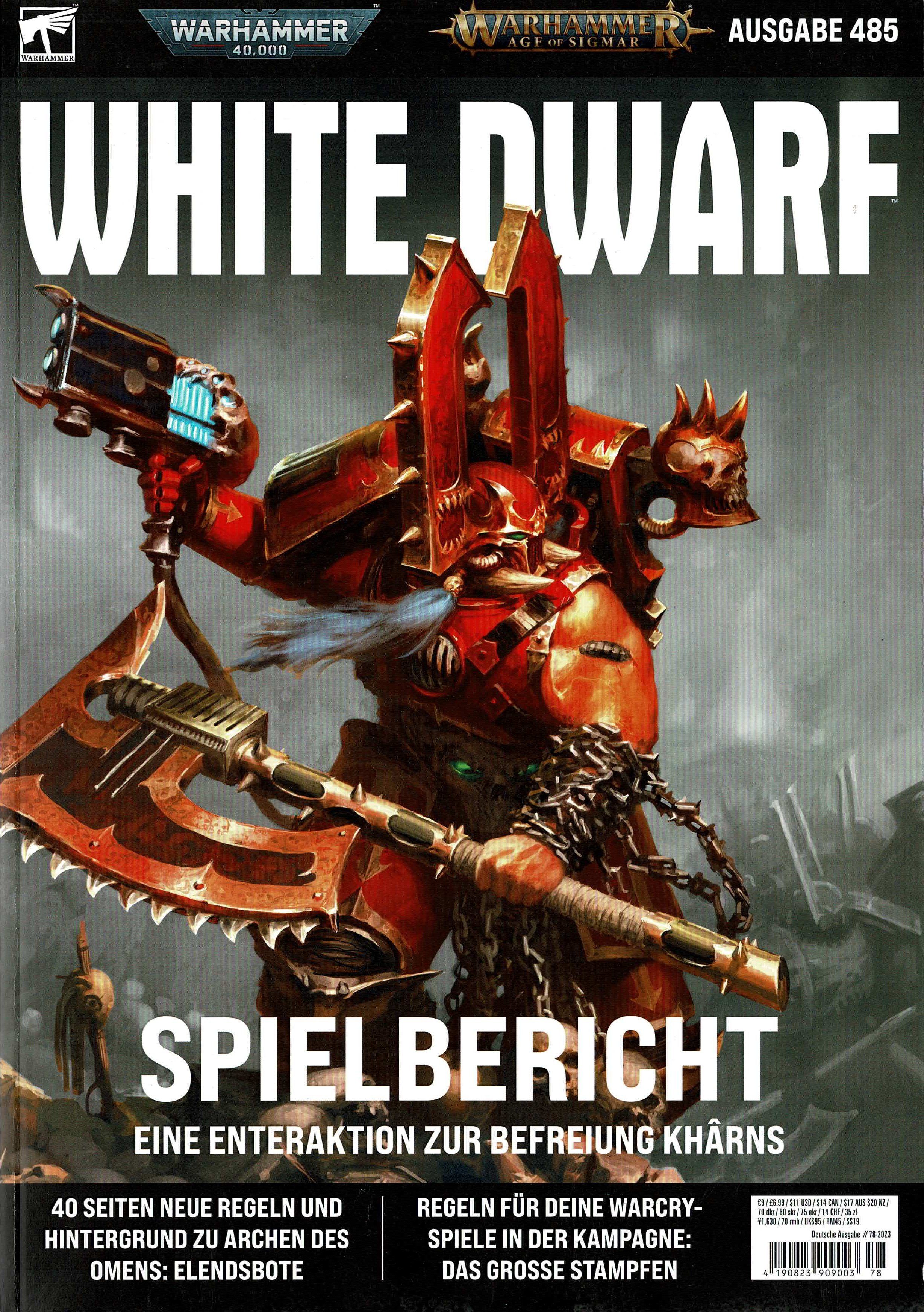 Games Workshop Spielwelt White Dwarf Ausgabe 485 (feb-23) (Deutsche Version
