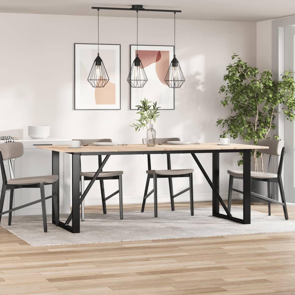 vidaXL Tischplatte Tischplatten 4 Stk. 100x50x1,7 cm Rechteckig Massivholz Kiefer (4 St)