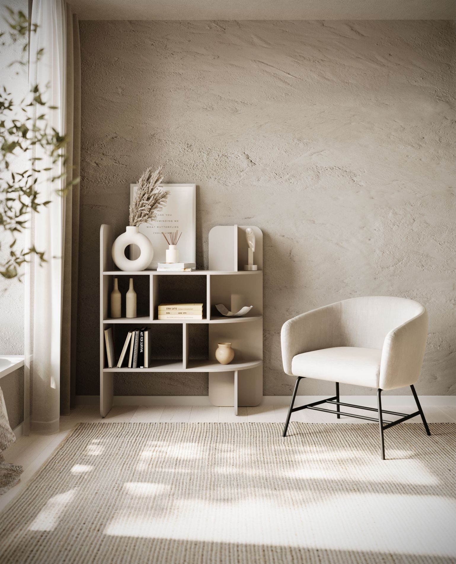 Selsey Standregal CONTLE, Regal mit 8 Fächern