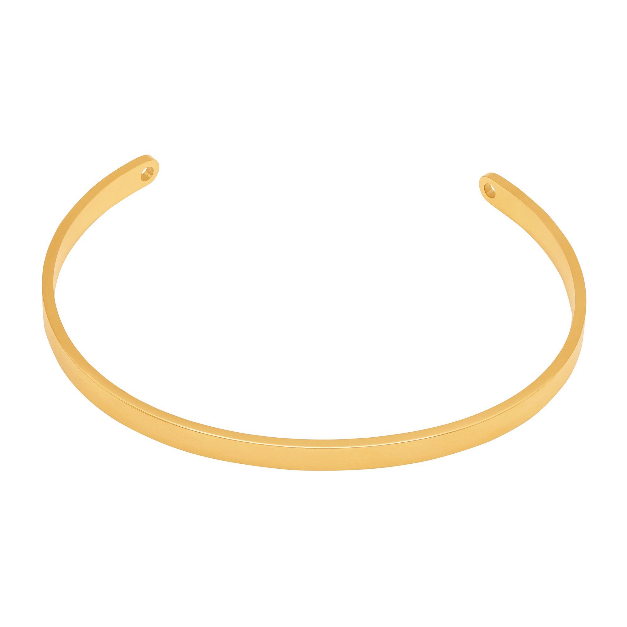 goldfarben (Armband, Geschenkverpackung), inkl. Armreif Armband Brave Damen für Heideman