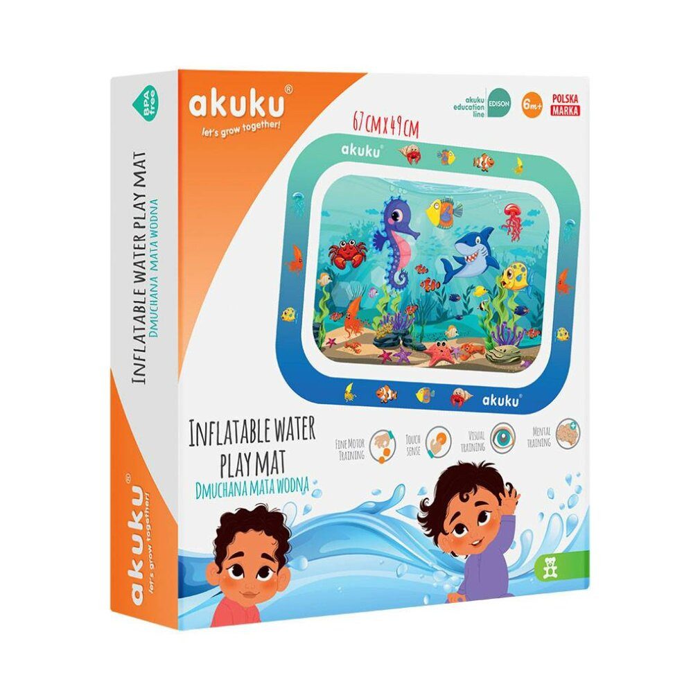 AKUKU Spiel A0486 AUFBLASBARE WASSERMATTE
