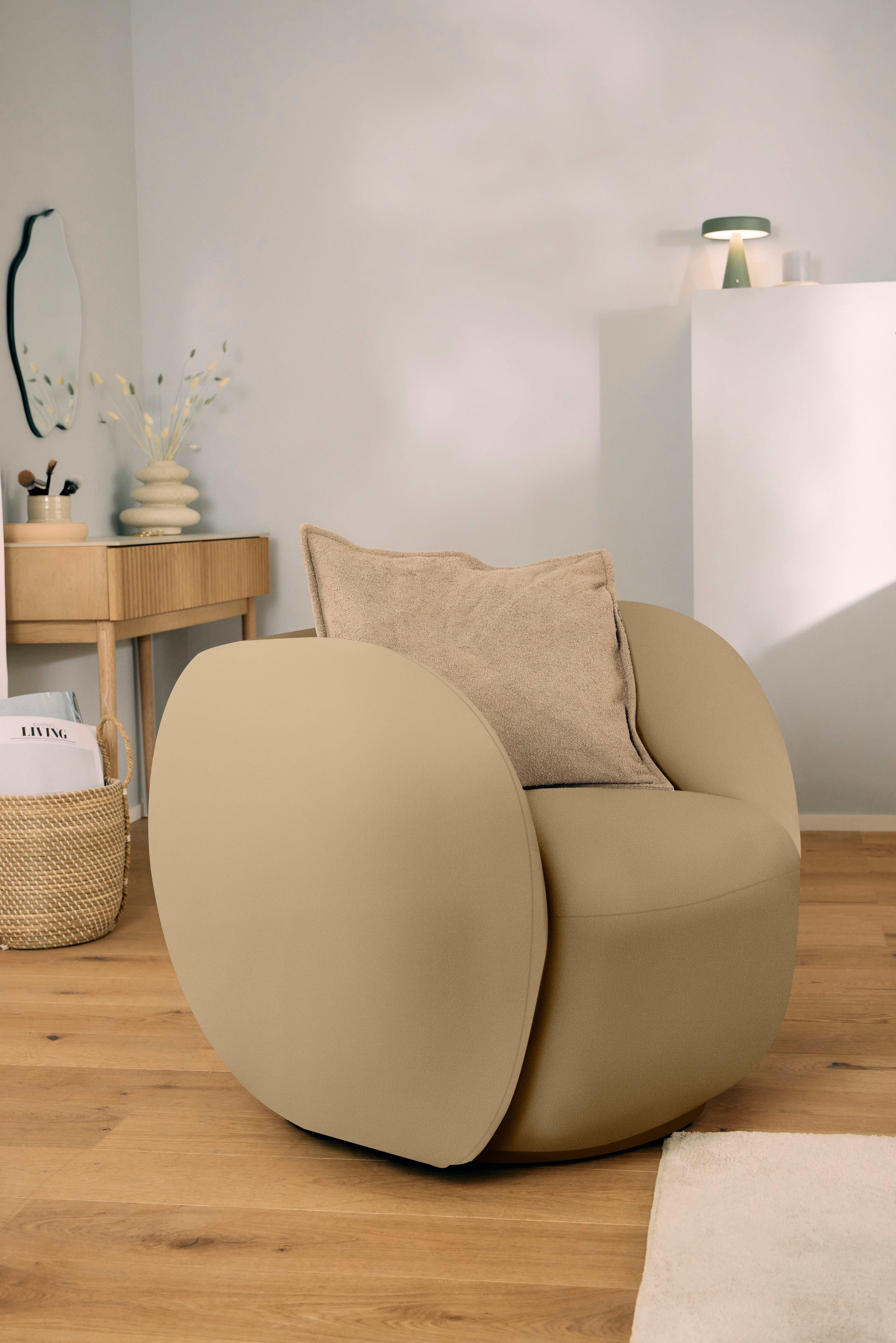 homsy by Ana Johnson Sessel Pebbla, exklusiver, formschöner Designsessel, D günstig online kaufen