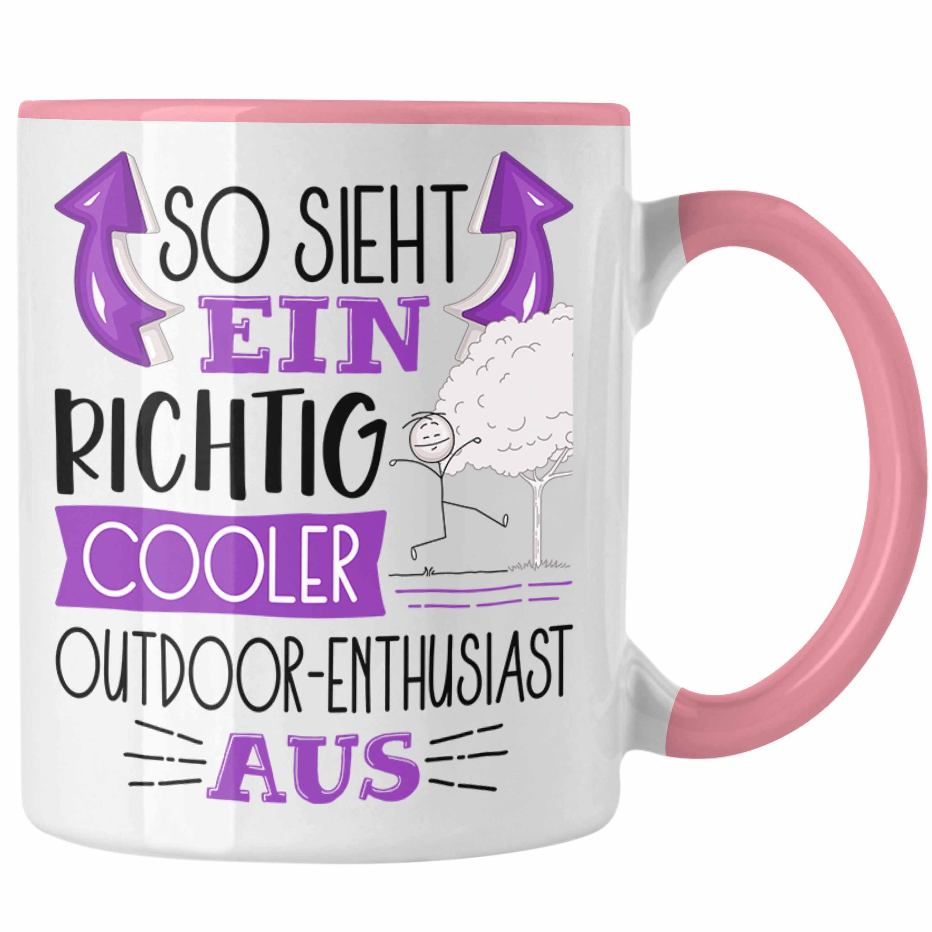 Trendation Rosa Aus So Geschenk Sieht Cooler Tasse Ein Lus Tasse Richtig Outdoor-Enthusiast