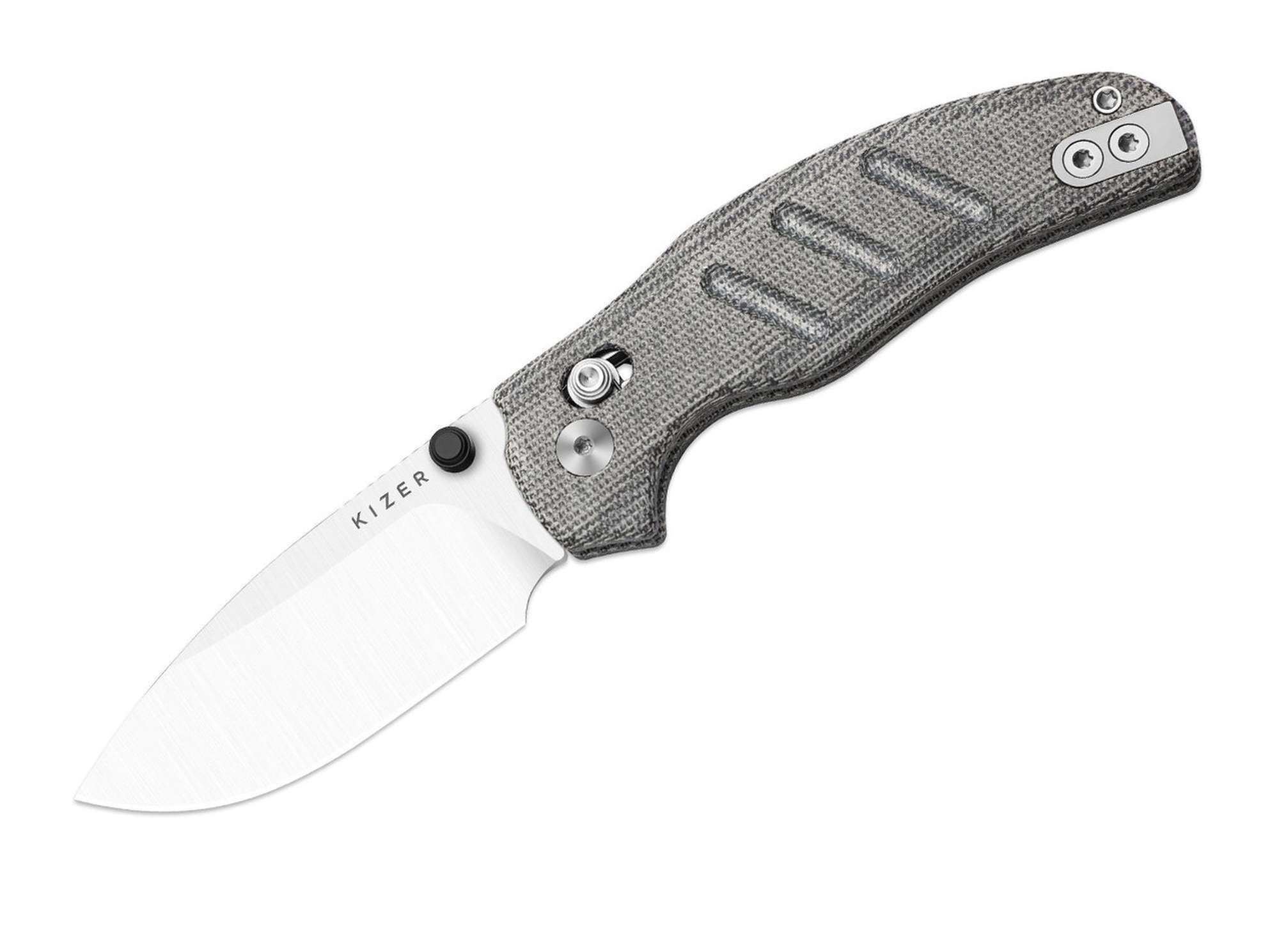 Kizer Taschenmesser Kizer C01C 2.9 CD Elmax Black Norplex UltreX Micarta