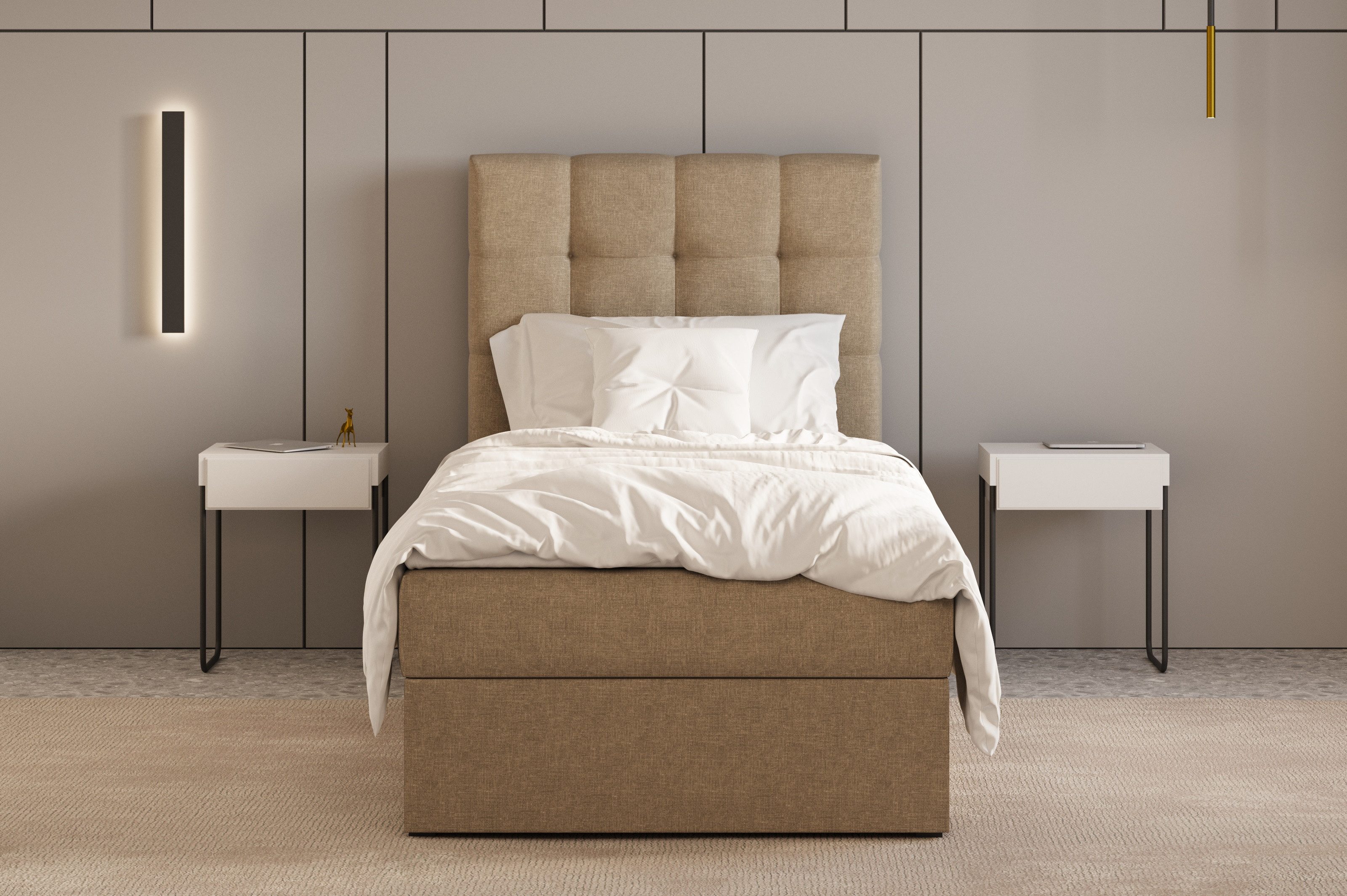 MOEBLO Boxspringbett Bett 05 (Polsterbett Kontinentalbett, günstig online kaufen