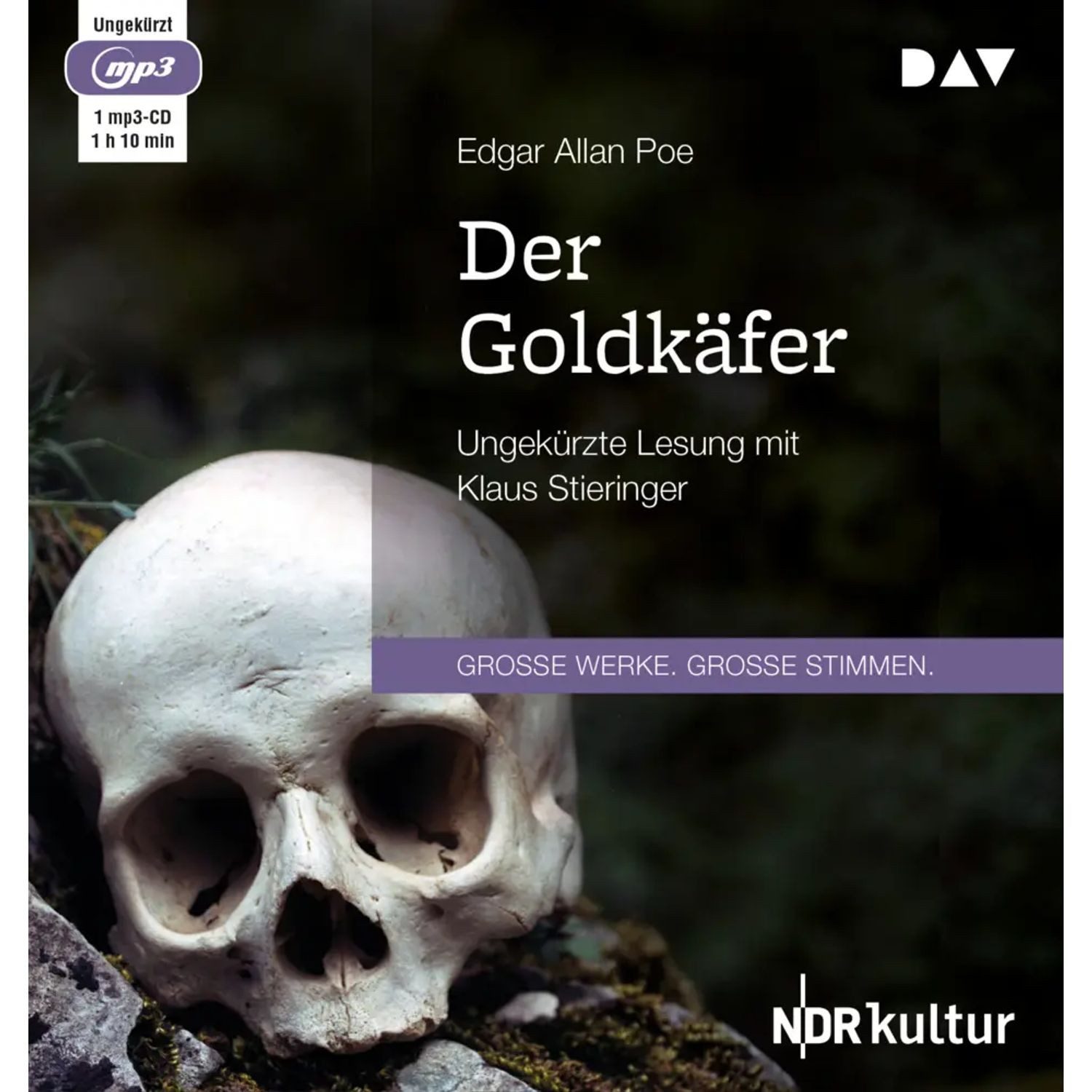 Der Audio Verlag Hörspiel Der Goldkäfer, 1 Audio-CD, 1 MP3,1 Audio-CD