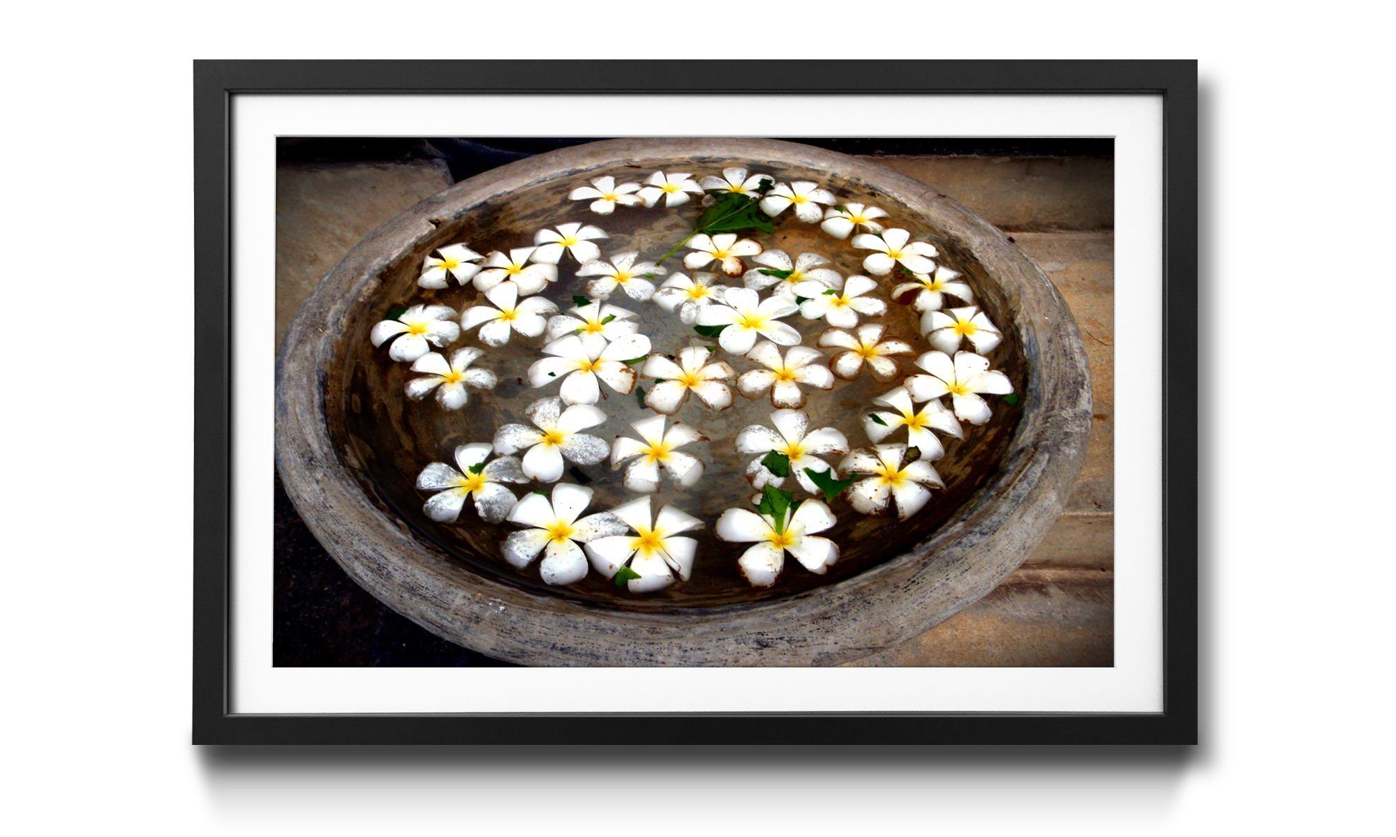 WandbilderXXL Bild mit Blüten, in 4 erhältlich Größen Blossoms, Wandbild, Rahmen