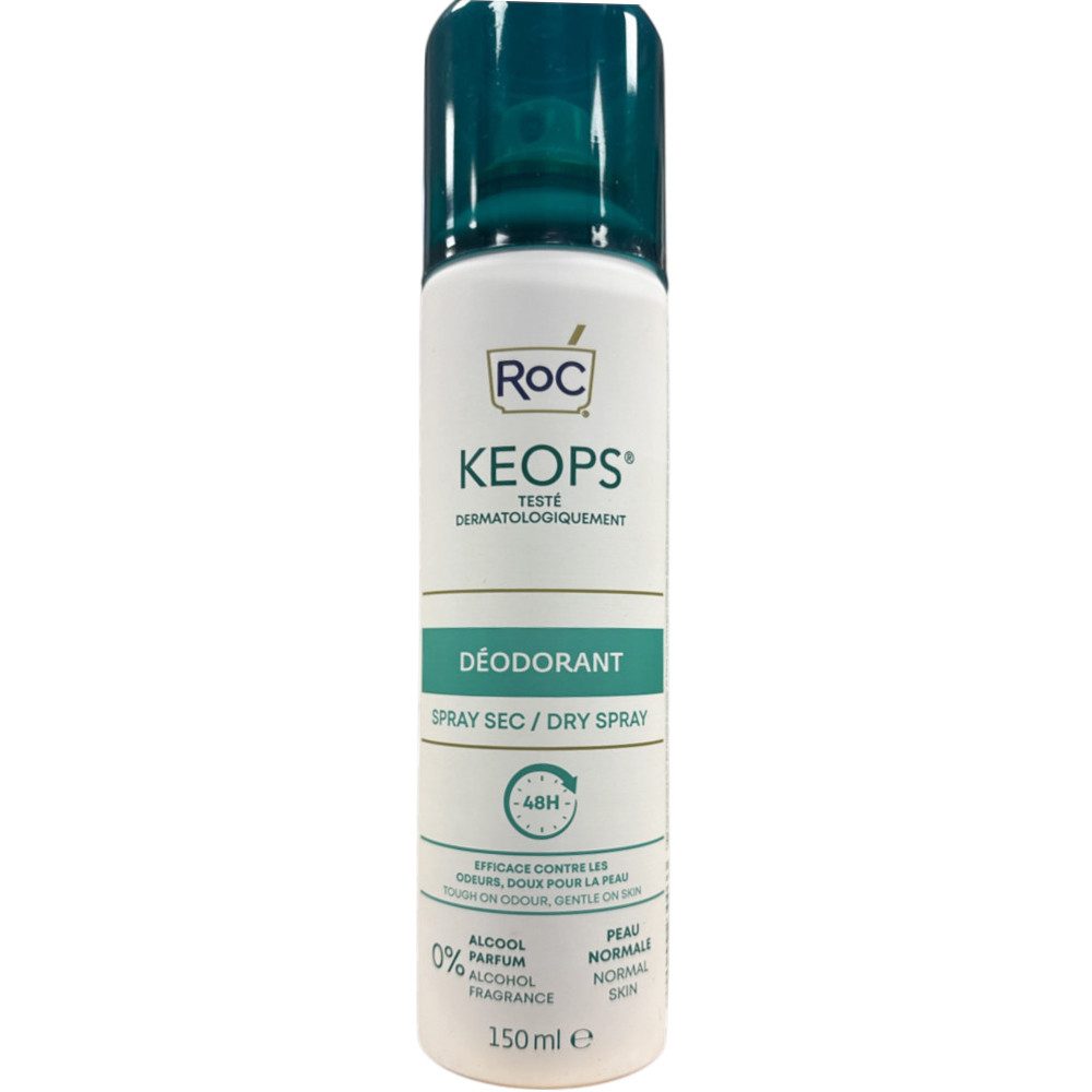Roc Deo-Spray Keops Deo Spray - Dry - Alcohol-Free - For Normal Skin