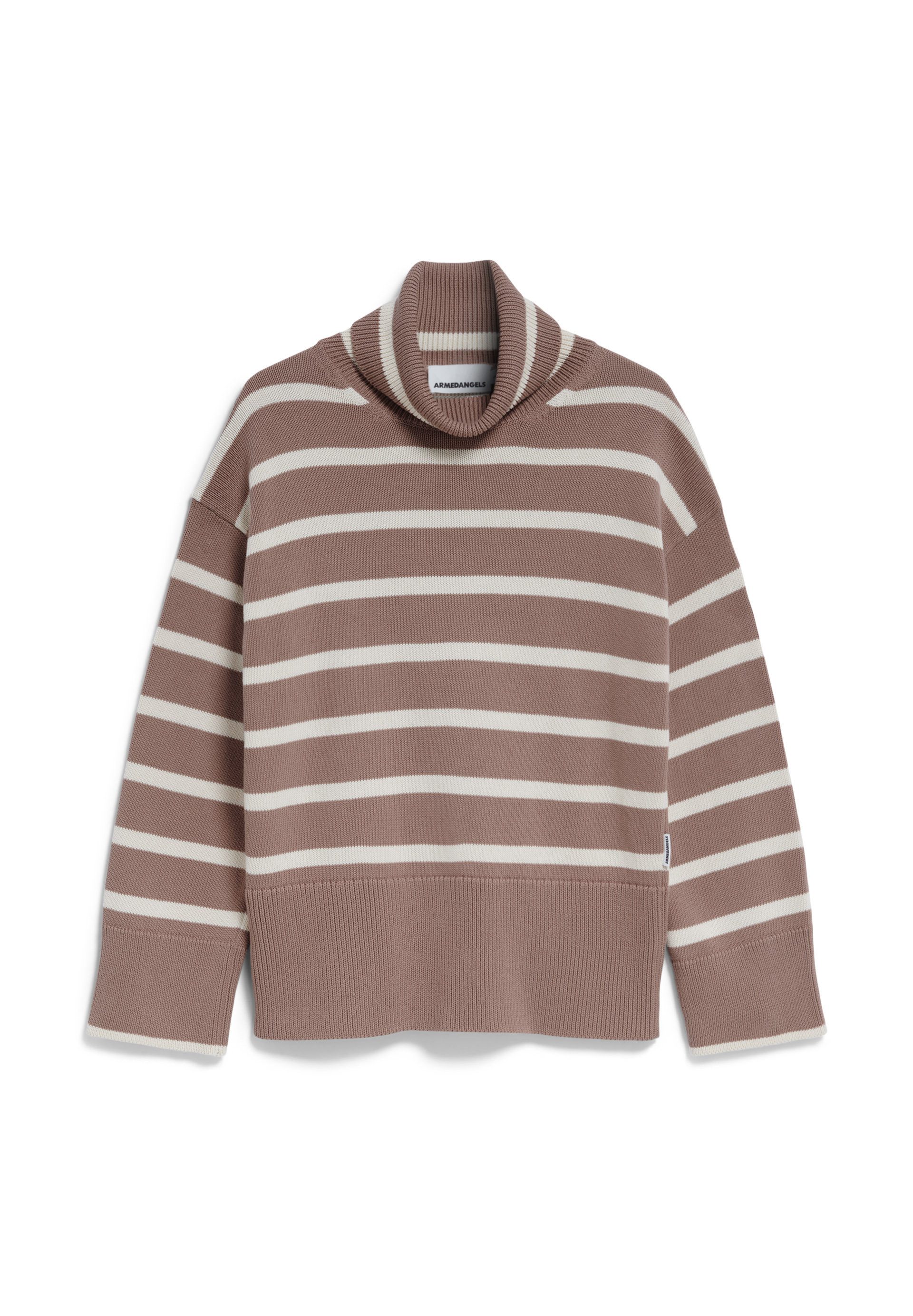 Armedangels Strickpullover CHANAA STRIPES Loose Fit