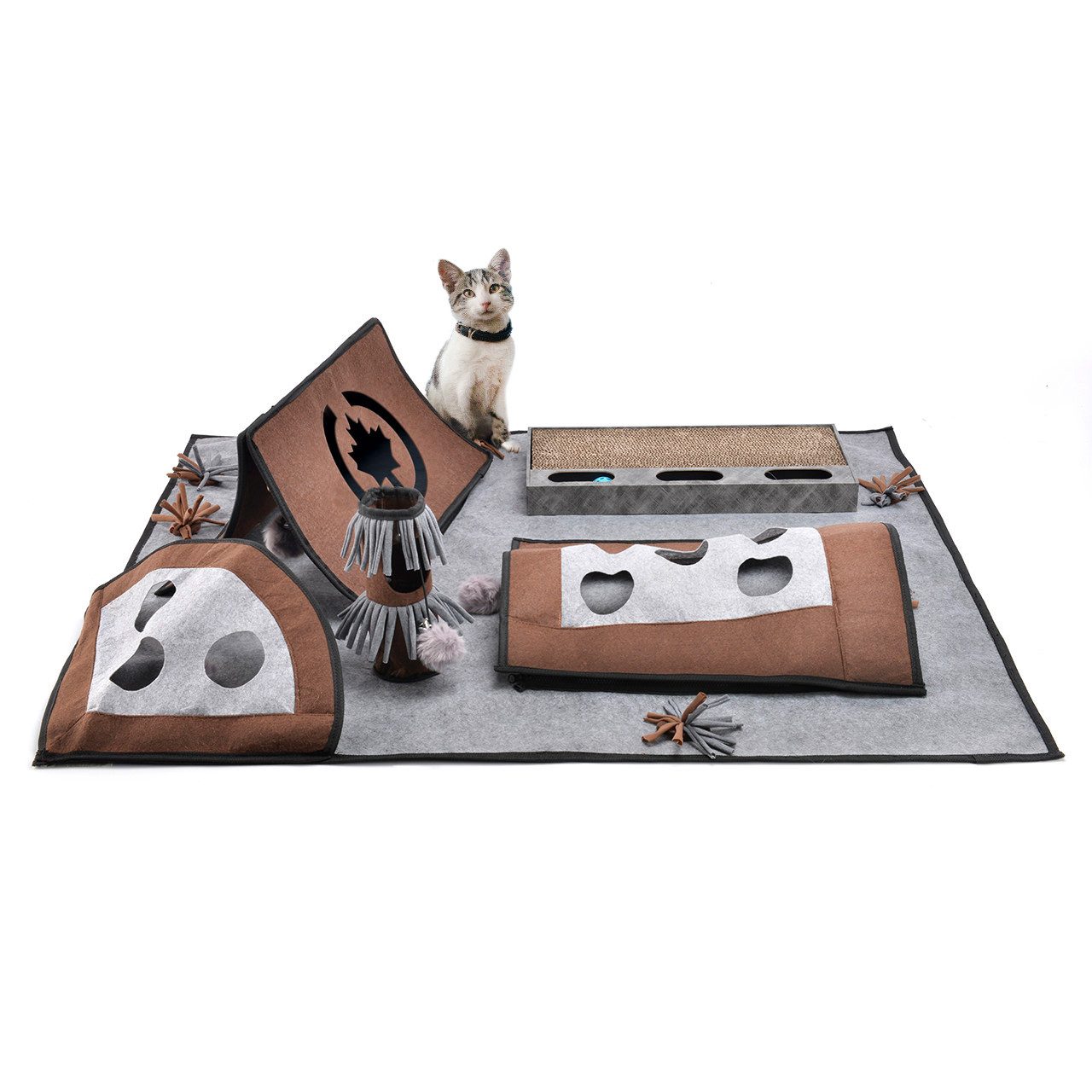 Canadian Cat Company Tier-Intelligenzspielzeug Katzenspielteppich ActivityT günstig online kaufen