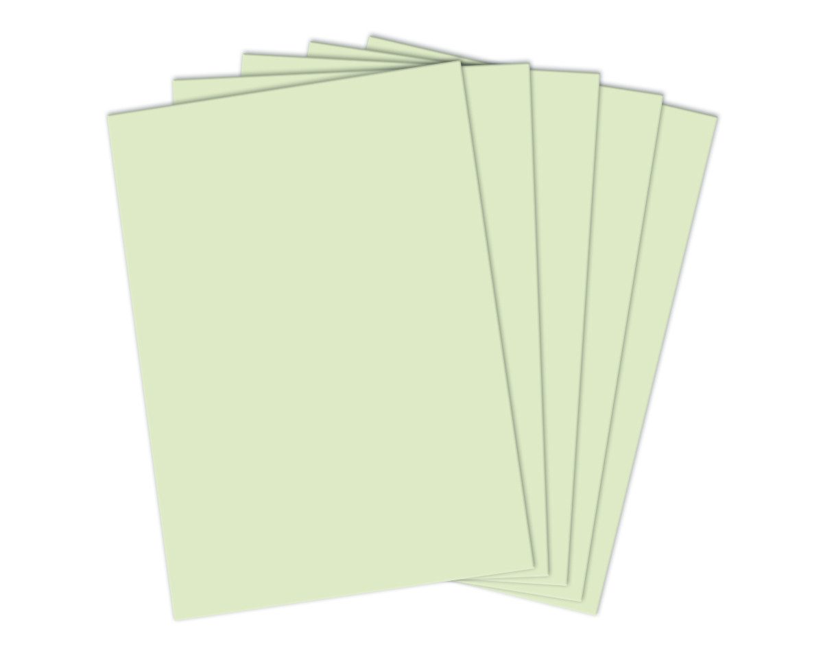 JUNAPACK Briefpapier A4 Firmenpost Briefbögen lose Druckerpapier Motivpapier Briefpost grün, Edles DIN A4 Briefpapier – Beidseitig bedruckt & vielseitig nutzbar