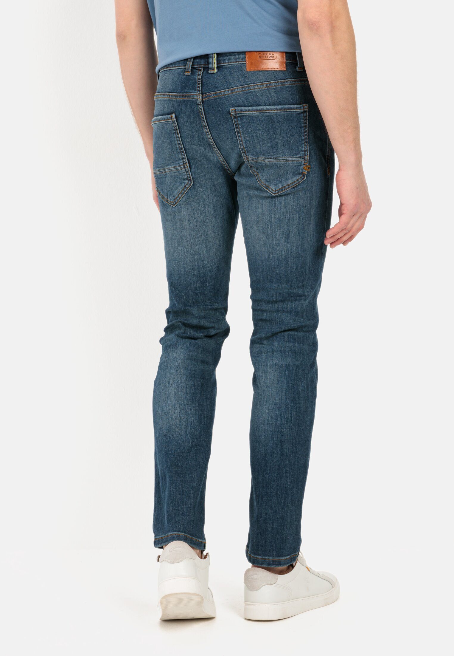camel active 5-Pocket-Jeans MADISON leichter Used-Look günstig online kaufen