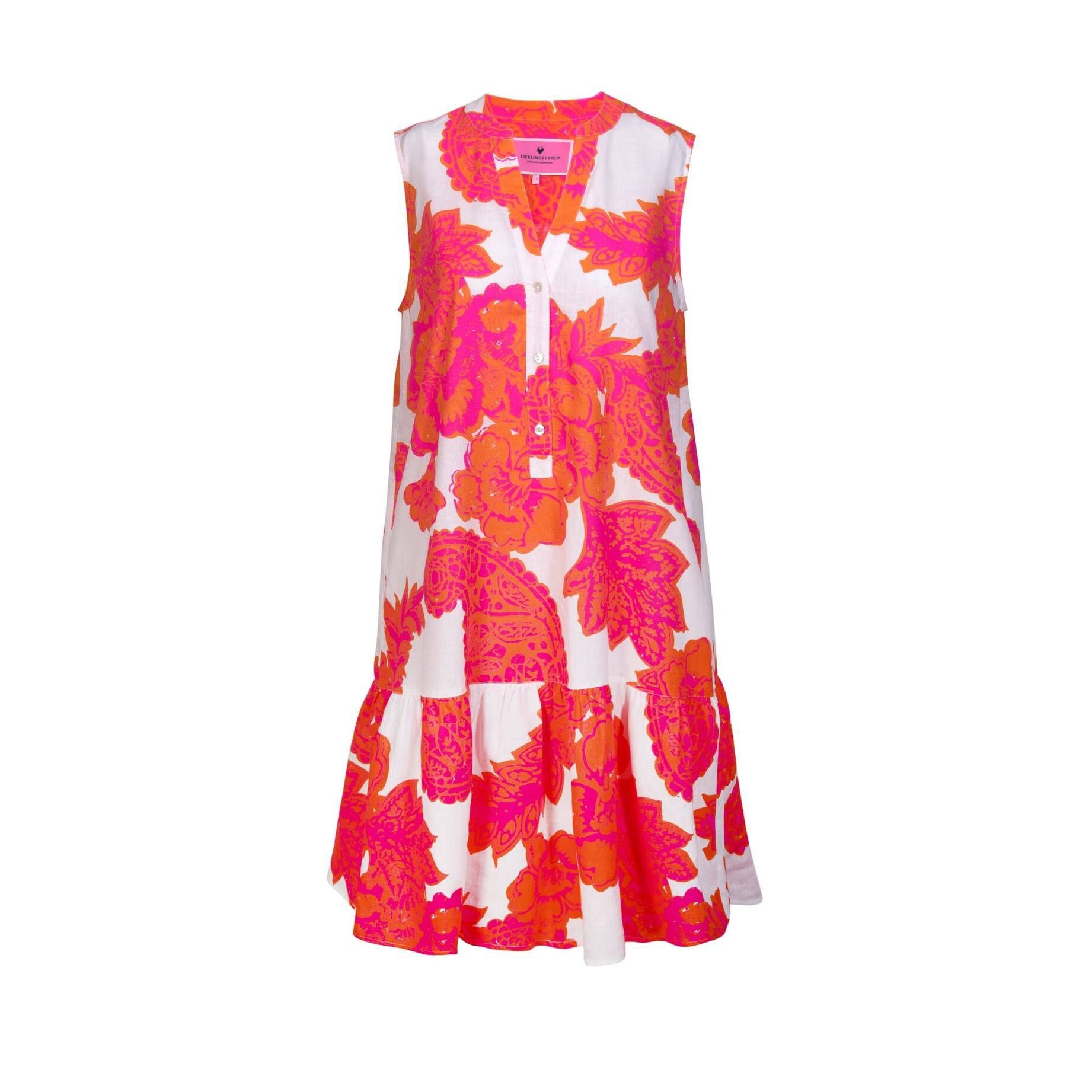 Kleid (1-tlg) Lieblingsstück Mandarin ROSELIAL Damen Sommerkleid