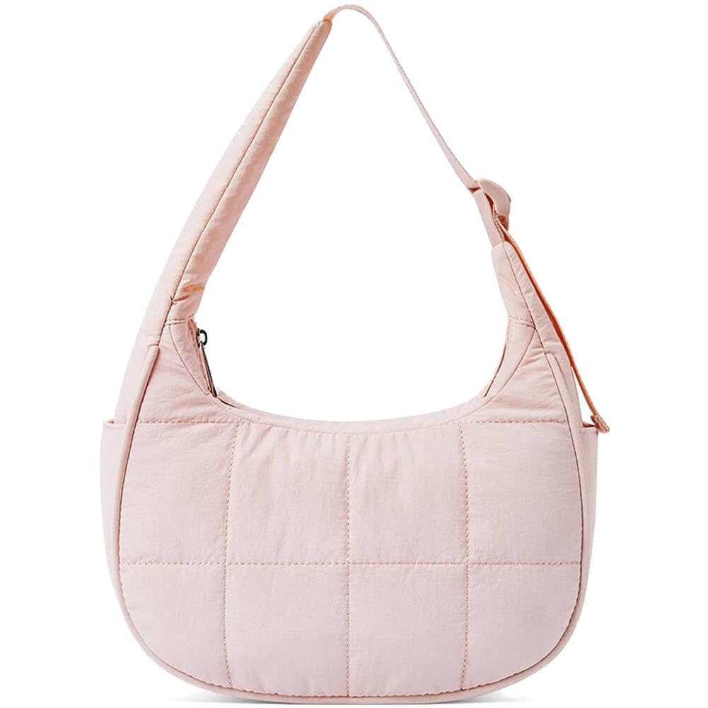 Schultertasche Damen-Schultertasche, halbmondförmige Schultertasche