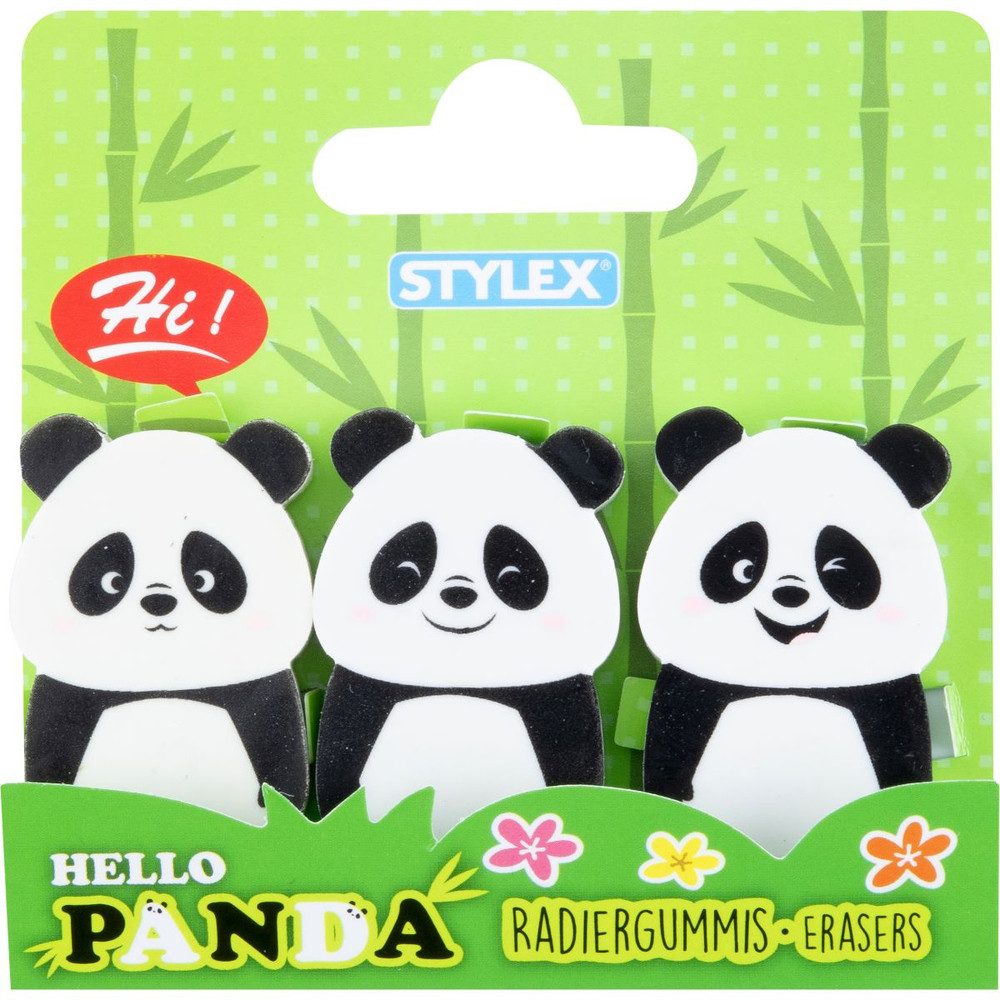 Stylex Radiergummi Stylex - Radiergummi Tiere - 3er Set