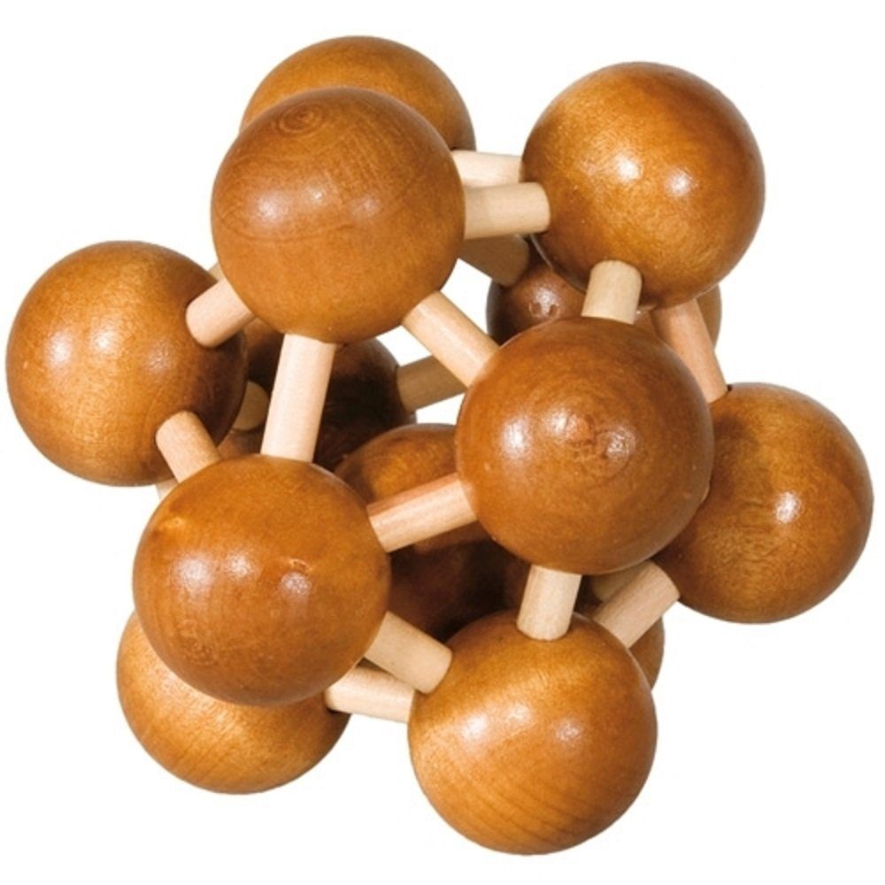 Fridolin 3D-Puzzle Geduldspiele - Motorik Rätsel Spiel- Knobel - Denkspiele, Пазлыteile